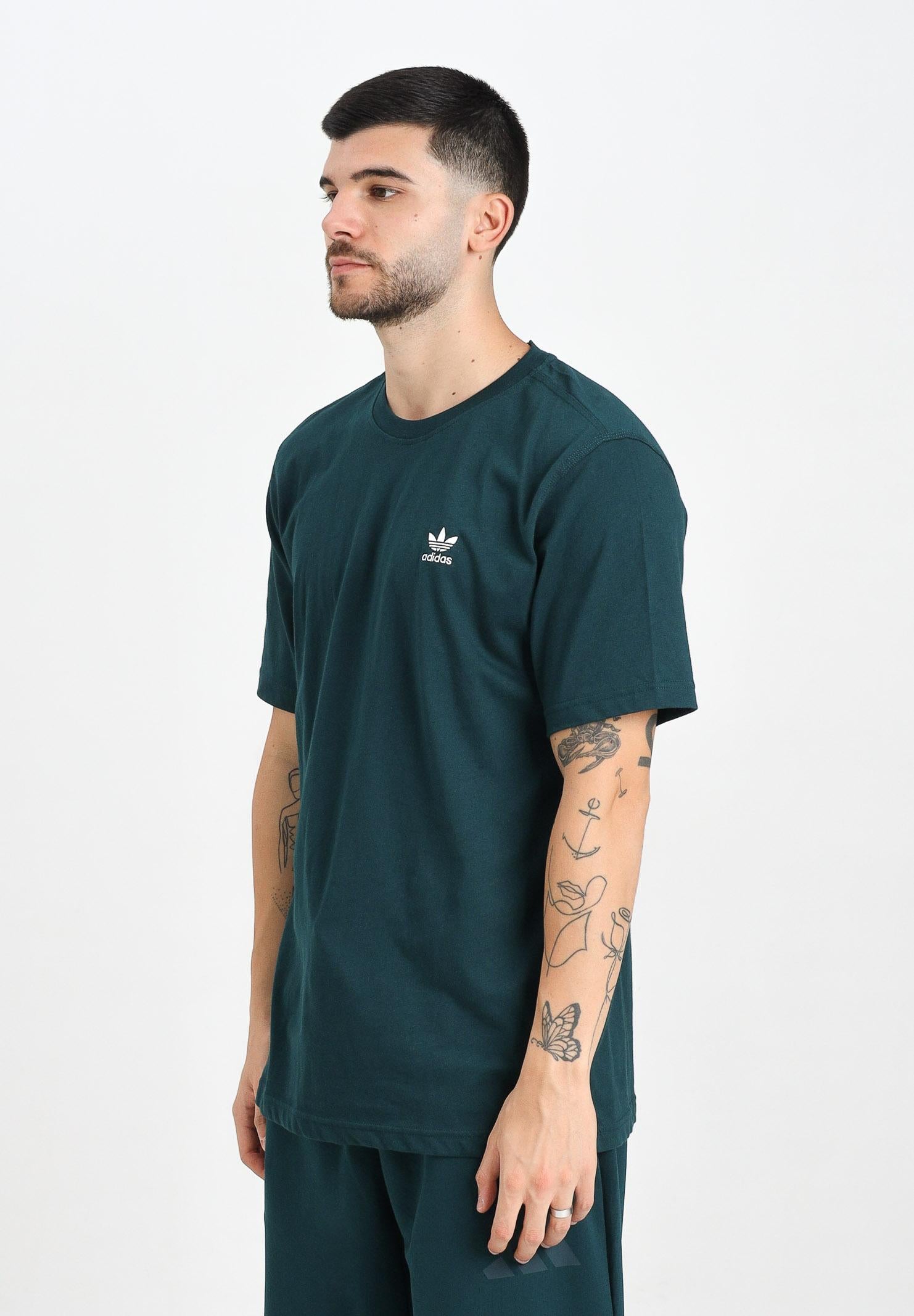 ADIDAS ORIGINALS T-shirt a manica corta Trefoil verde da uomo JZ3586 ADIDAS ORIGINALS