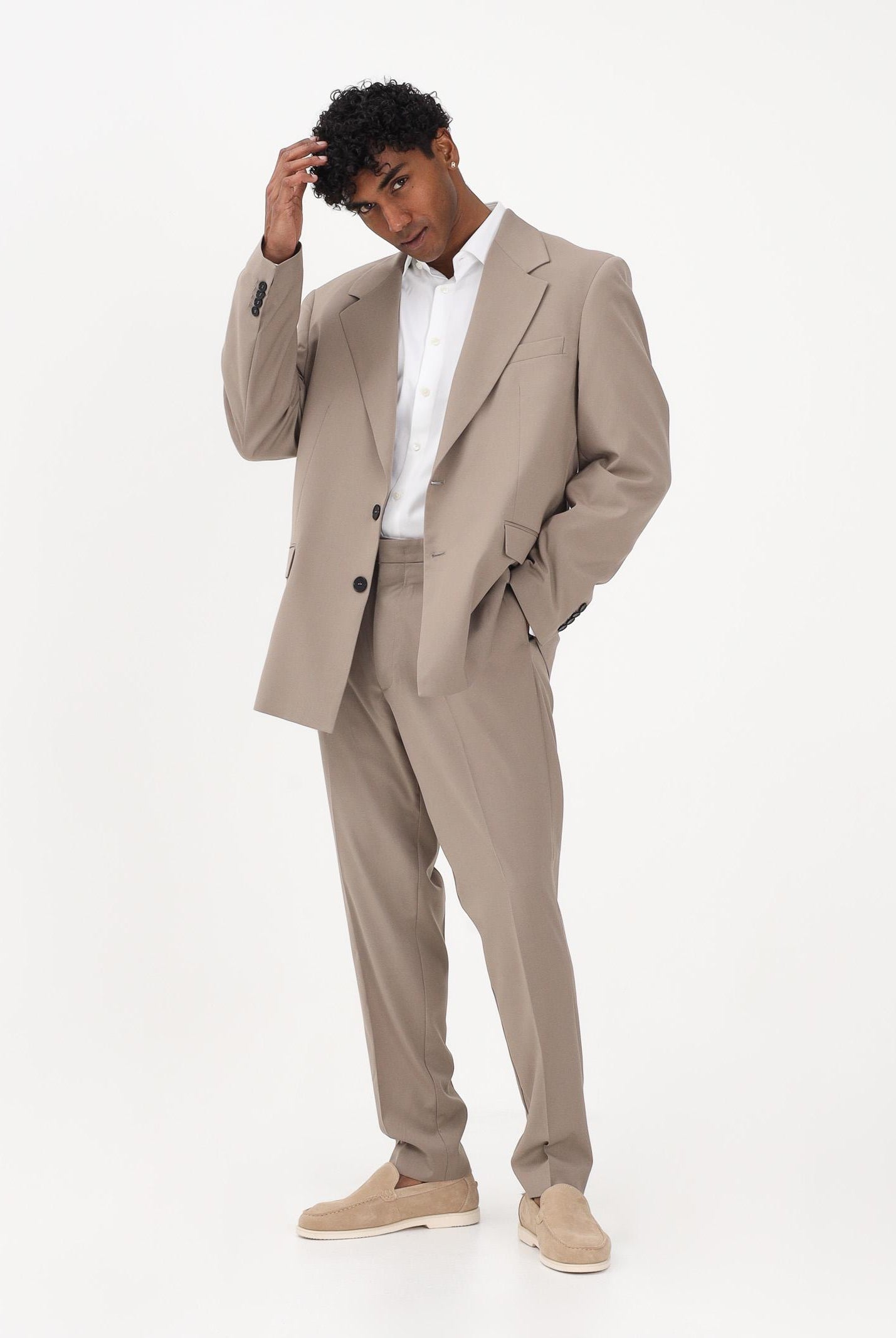 I'M BRIAN Pantalone elegante beige da uomo PA3686 TA I'M BRIAN