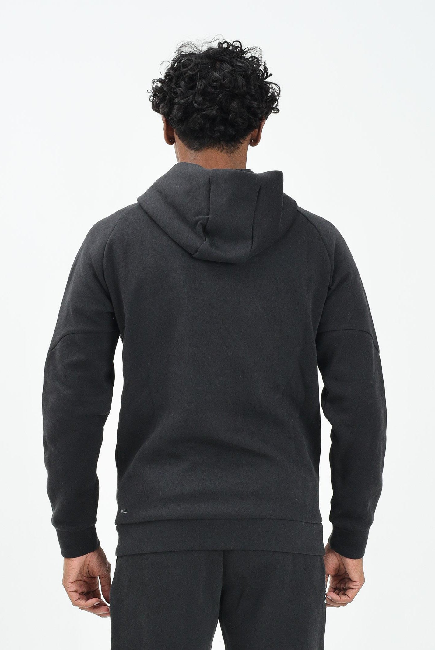 PUMA Felpa con zip PUMATECH nera da uomo 629674 01 PUMA