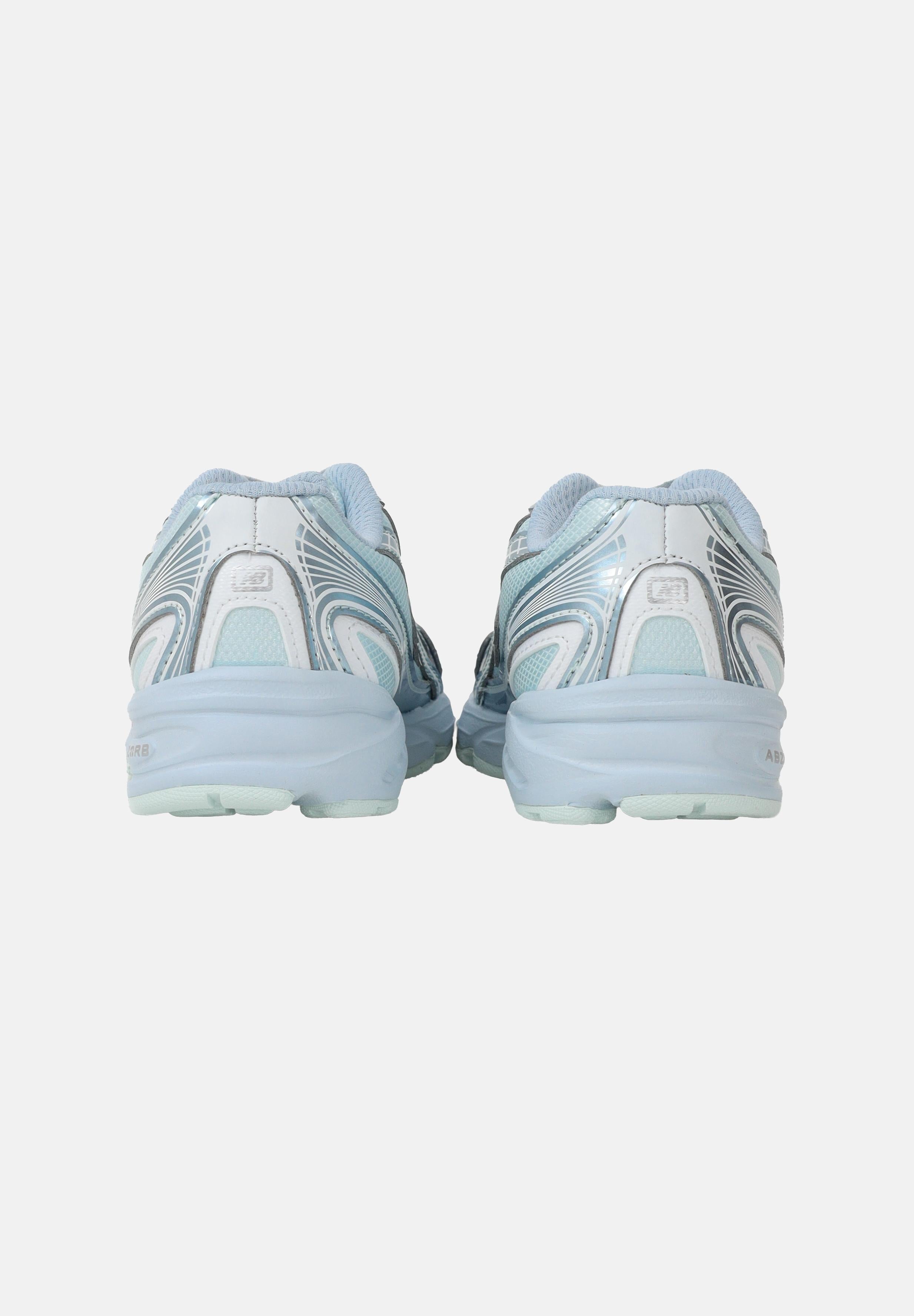 NEW BALANCE Sneakers 740 Bungee Lace azzurre per bambino e bambina P7407QM . NEW BALANCE