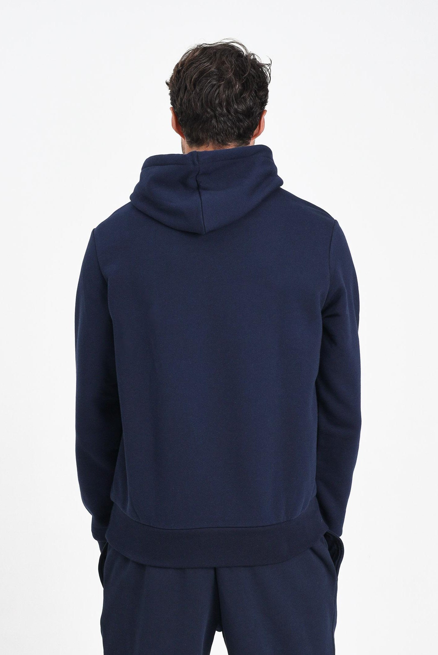 LACOSTE Felpa con cappuccio blu per uomo e donna SH9623 166 LACOSTE