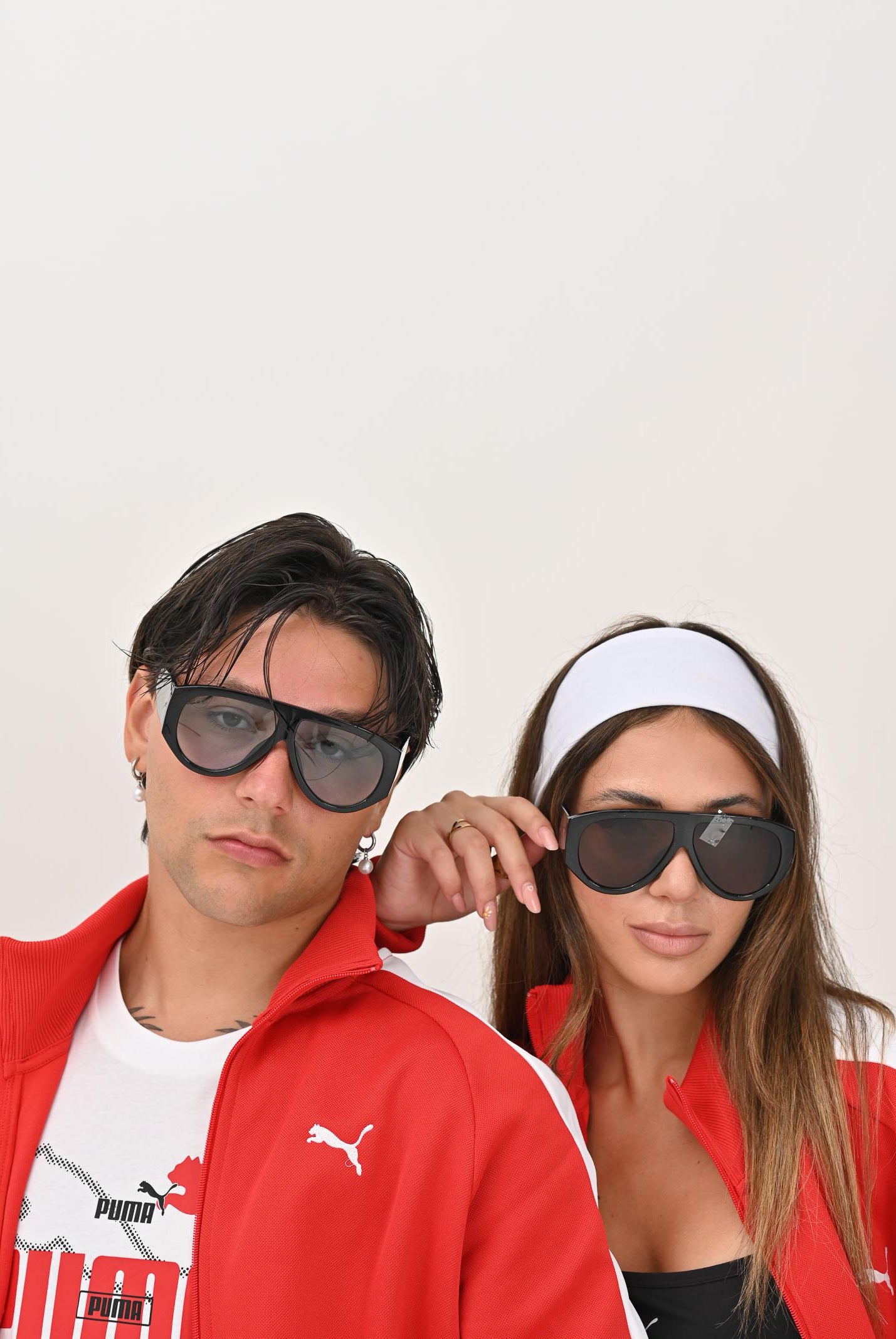 OS SUNGLASSES Occhiali da sole neri per uomo e donna modello Venezia OS2052 C06 OS SUNGLASSES