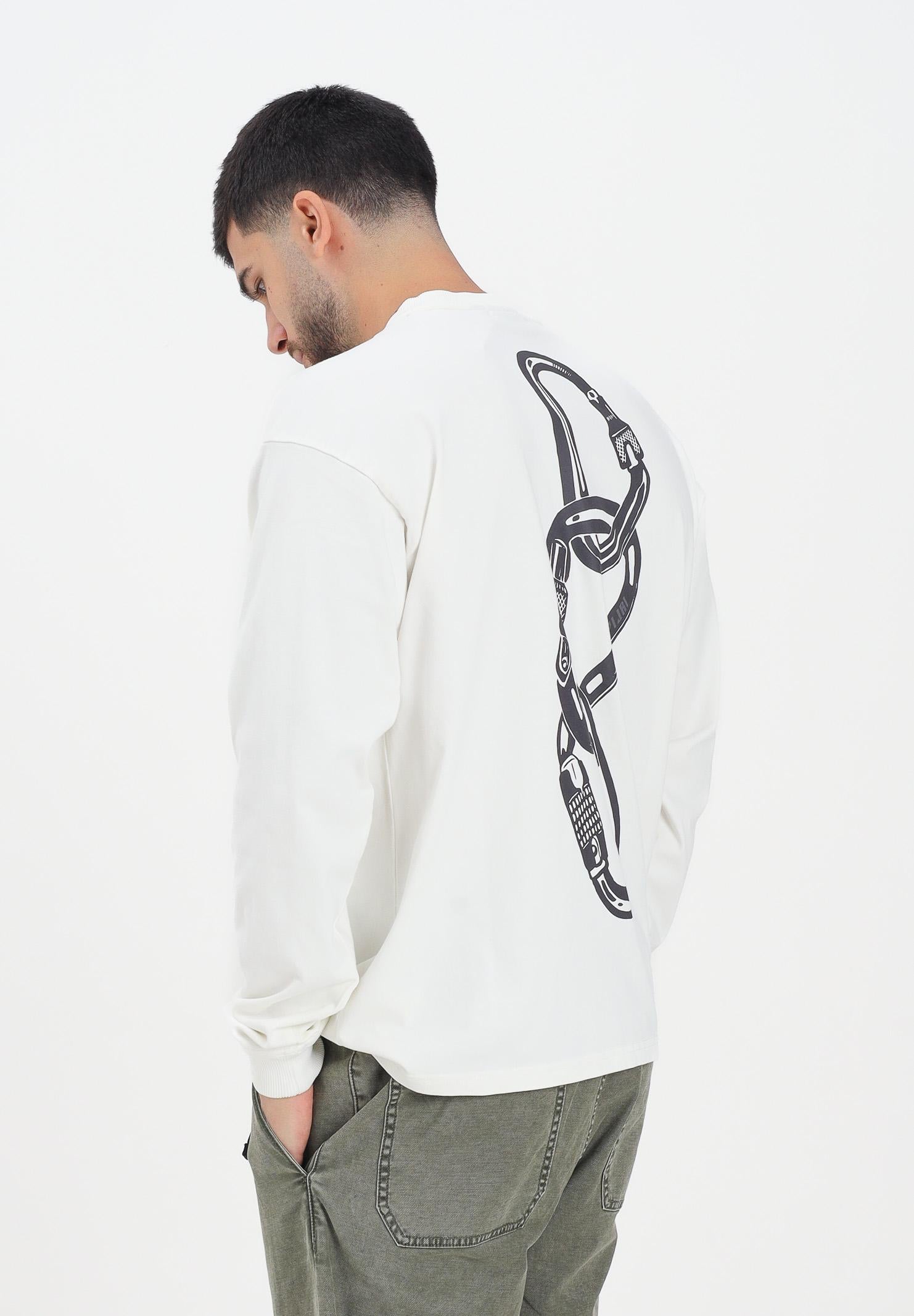 NAPAPIJRI T-shirt a manica lunga Coldirai panna da uomo NP0A88YC2061 . NAPAPIJRI