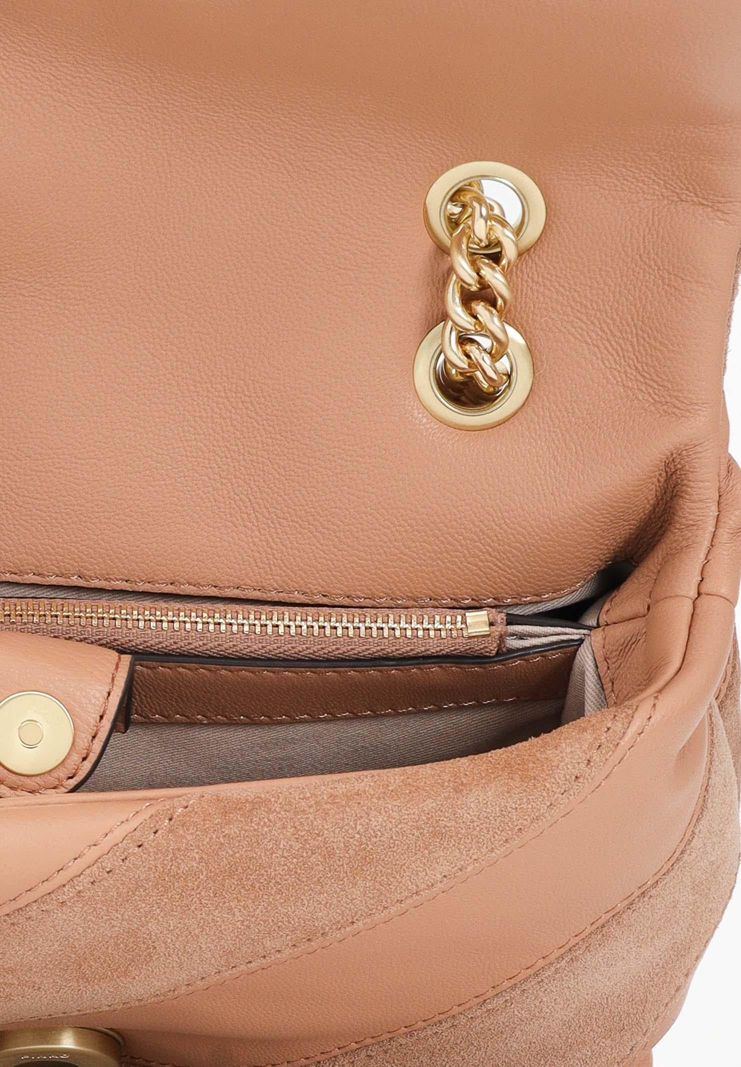 PINKO Borsa a tracolla Mini Love Bag Puff beige da donna 100039A2JY C79V PINKO