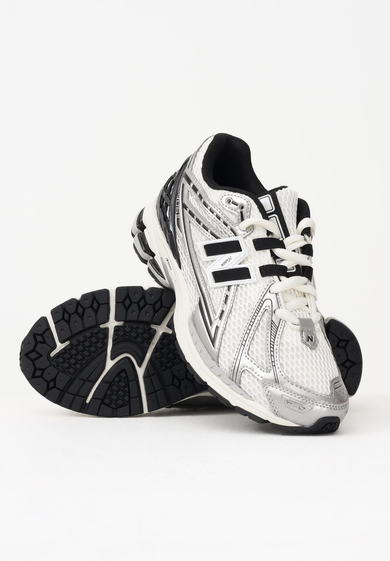 NEW BALANCE Sneakers 1906 bianche, argento e nere da uomo M1906RER . NEW BALANCE