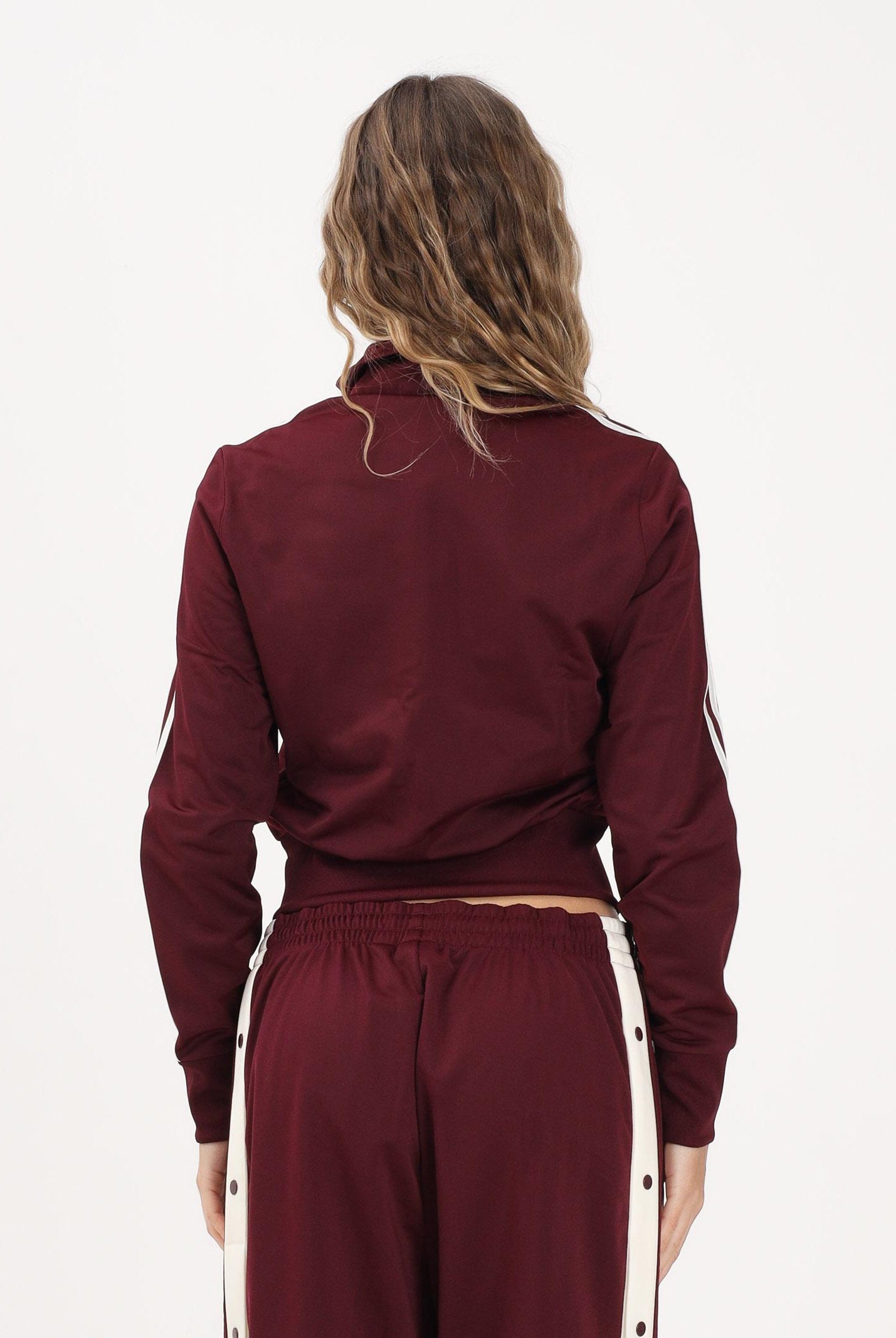 ADIDAS ORIGINALS Felpa con zip FIREBIRD CLASSIC bordeaux da donna KQ6532 . ADIDAS ORIGINALS