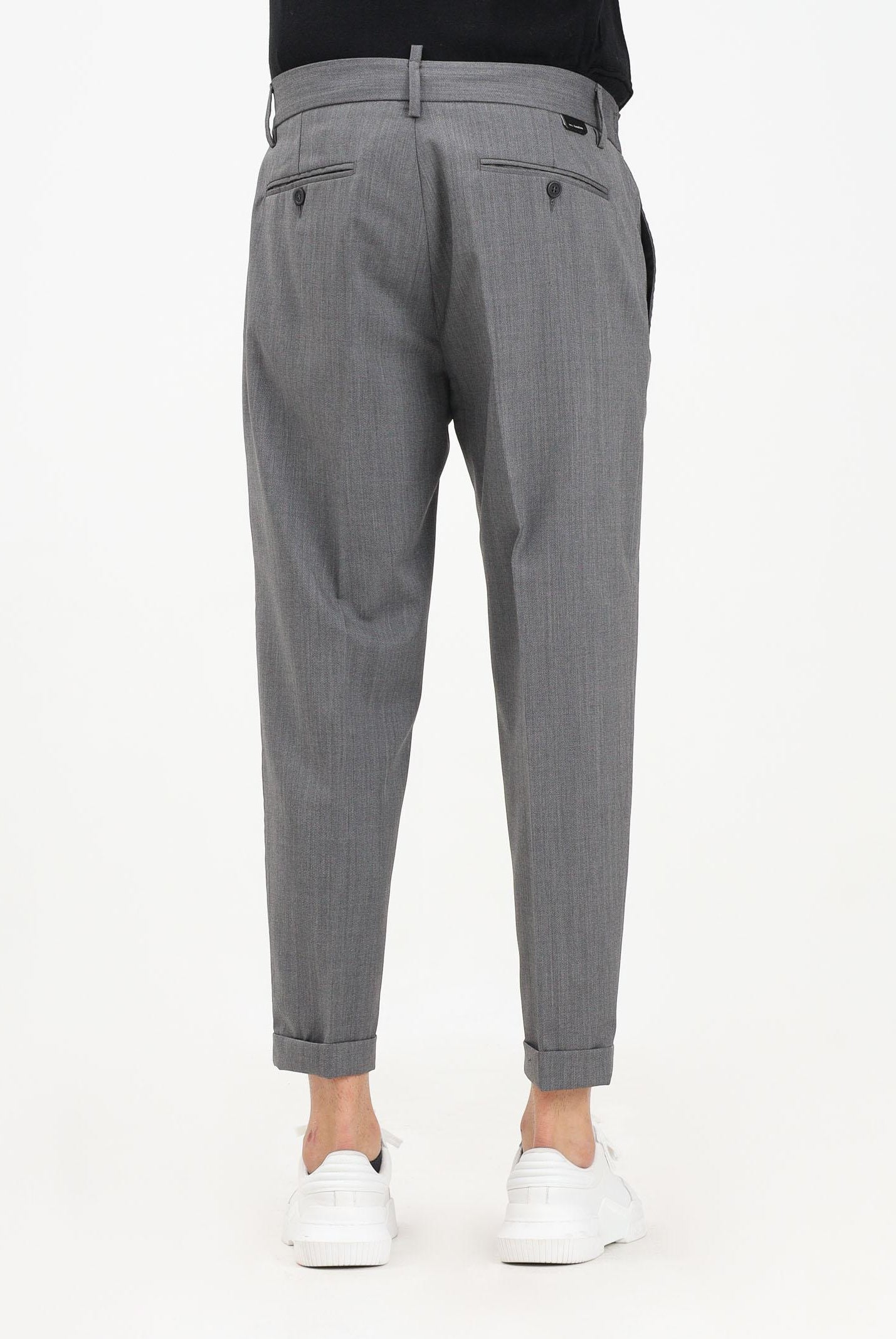YES LONDON Pantalone grigio scuro da uomo XP3320 AN YES LONDON