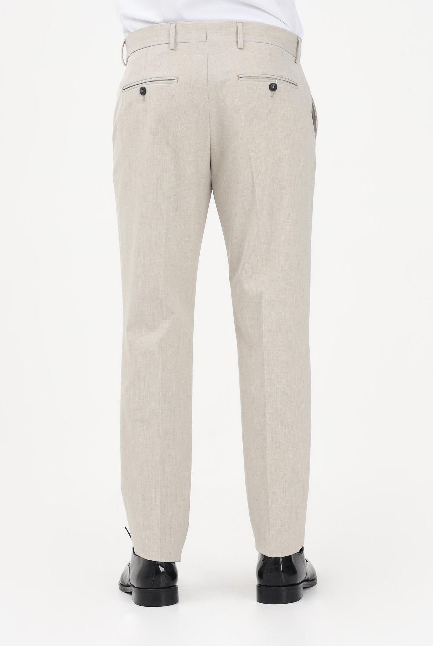 SELECTED HOMME Pantalone elegante beige da uomo 16087825 OA SELECTED HOMME