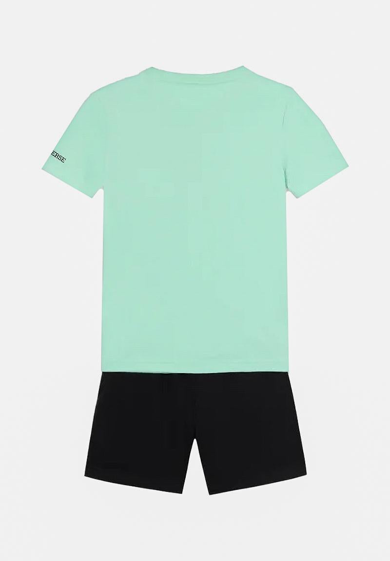 CONVERSE Completino DISSECTED verde e nero per bambino e bambina 8CG714 023 CONVERSE