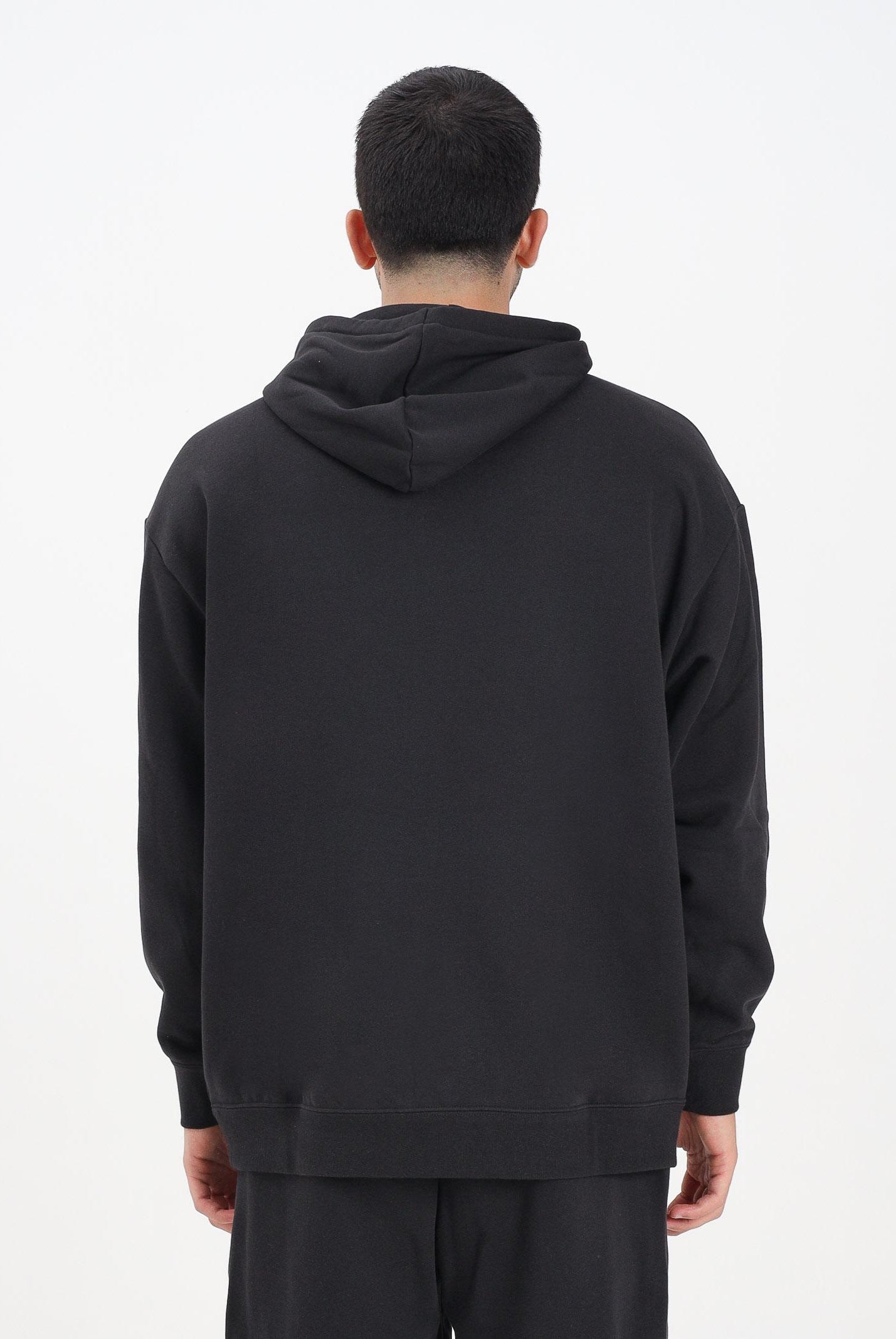 PUMA Felpa con cappuccio Essentials nera da uomo 689152 01 PUMA