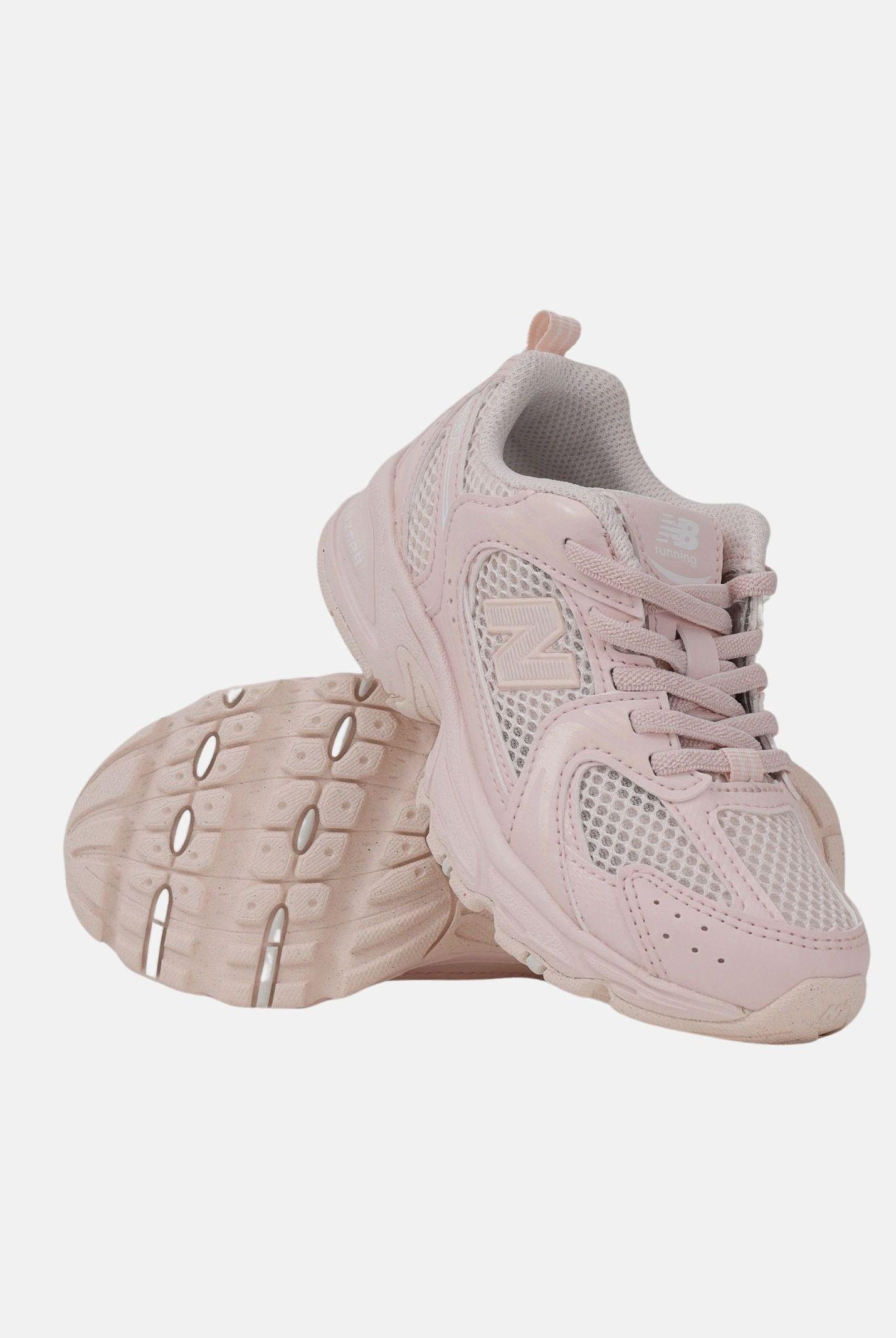 NEW BALANCE Sneakers 530 Bungee Lace rosa da bambina PZ530AK . NEW BALANCE