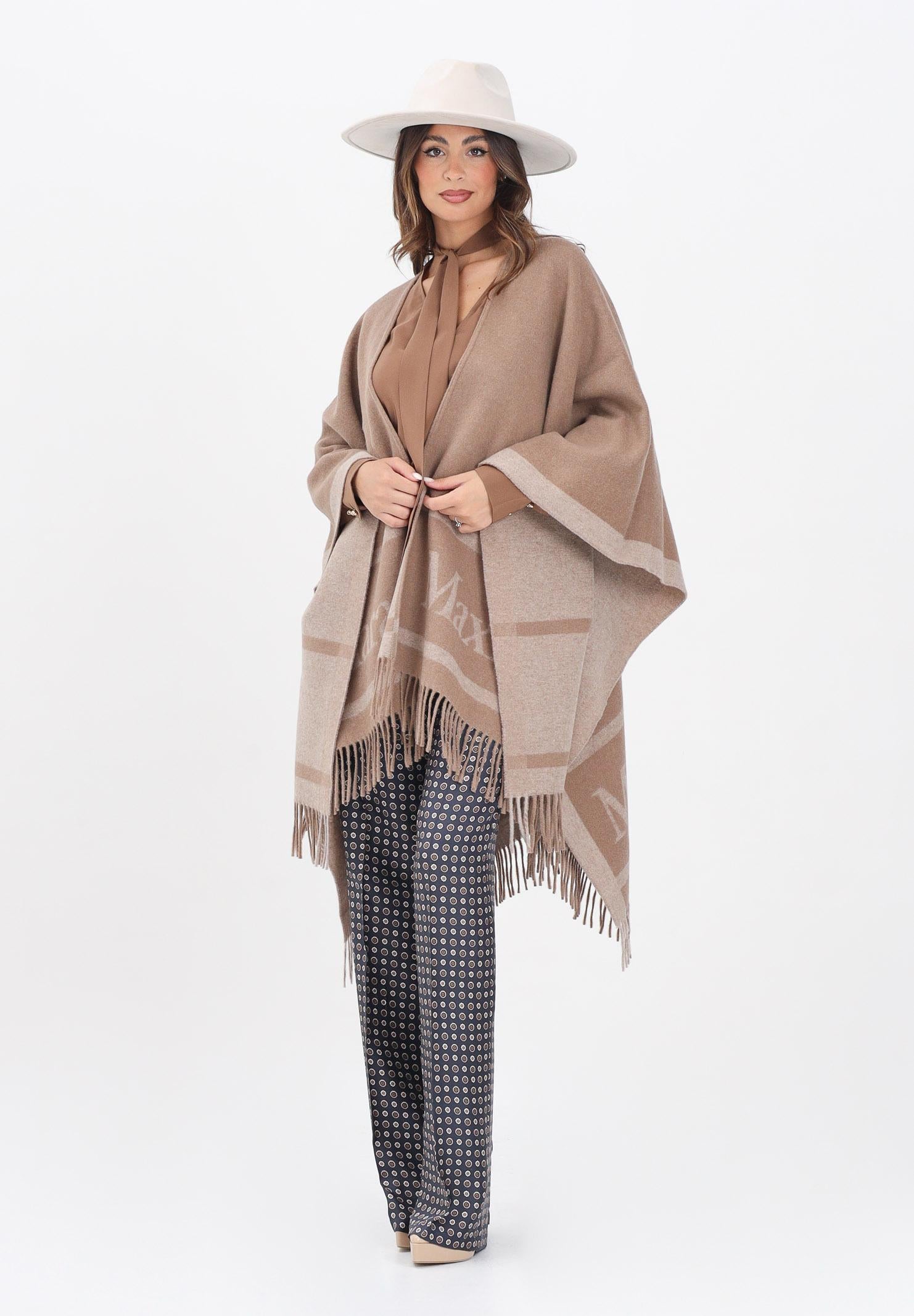 MAX MARA Mantella Hildestd color cammello da donna 2526546021600 002 MAX MARA