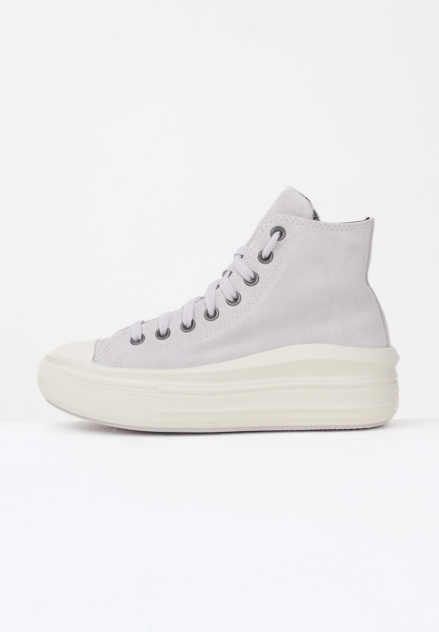 CONVERSE Sneakers Chuck Taylor All Star Move Platform grigio chiaro da donna A14556C . CONVERSE