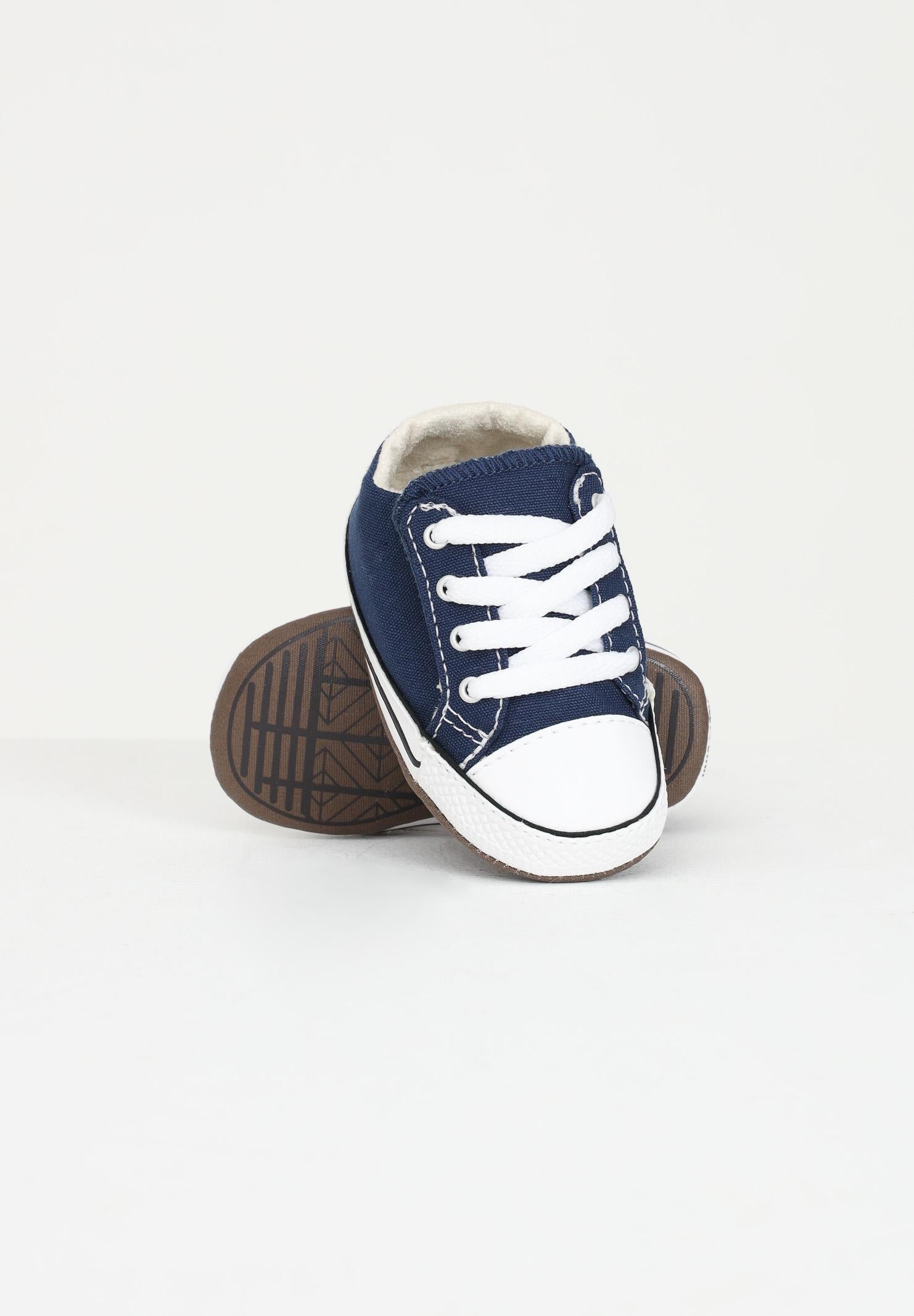 Scarpe da culla CHUCK TAYLOR ALL STAR blu da neonato 865158C . CONVERSE