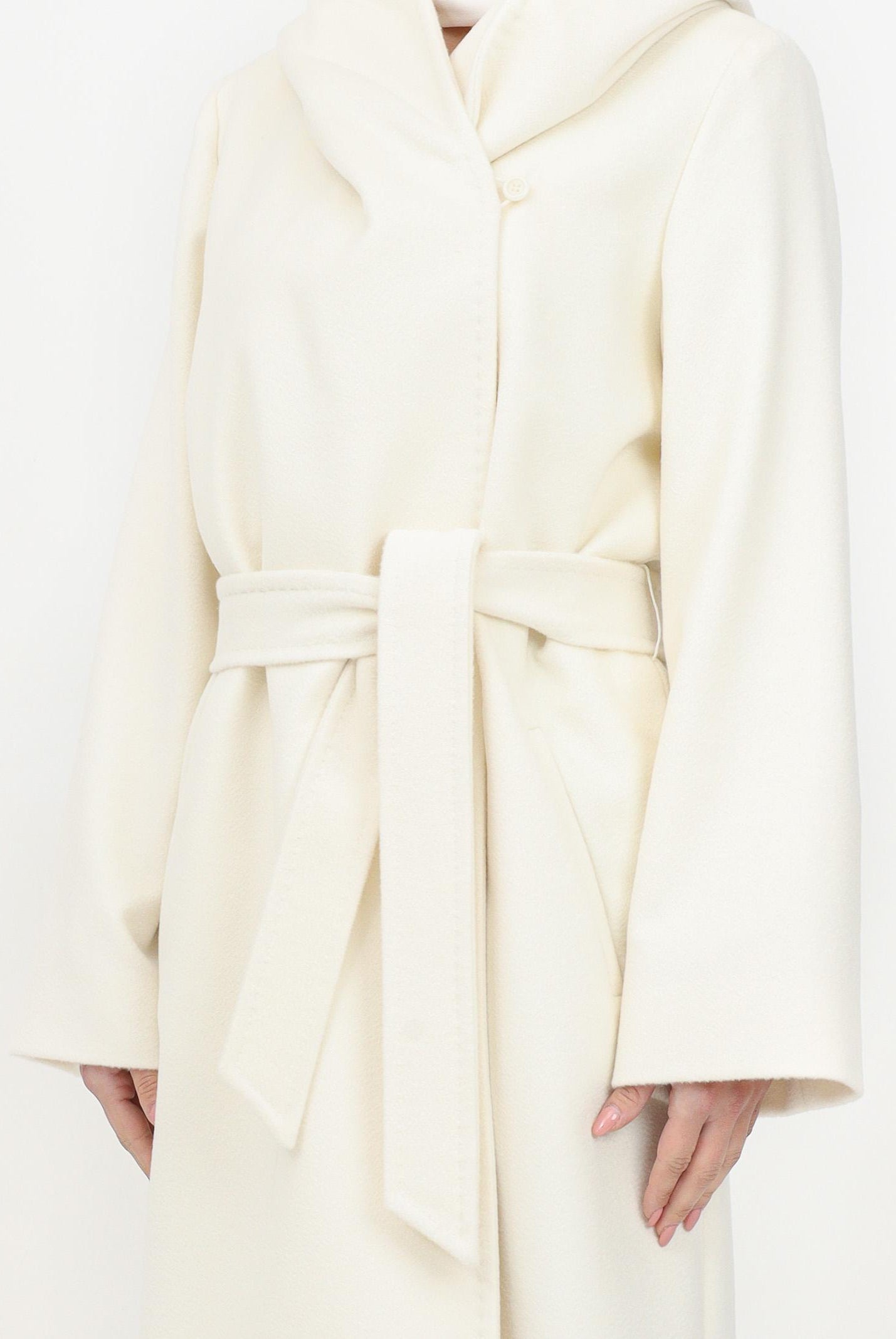 MAX MARA Cappotto panna da donna modello Newmang 2426016111600 001 MAX MARA