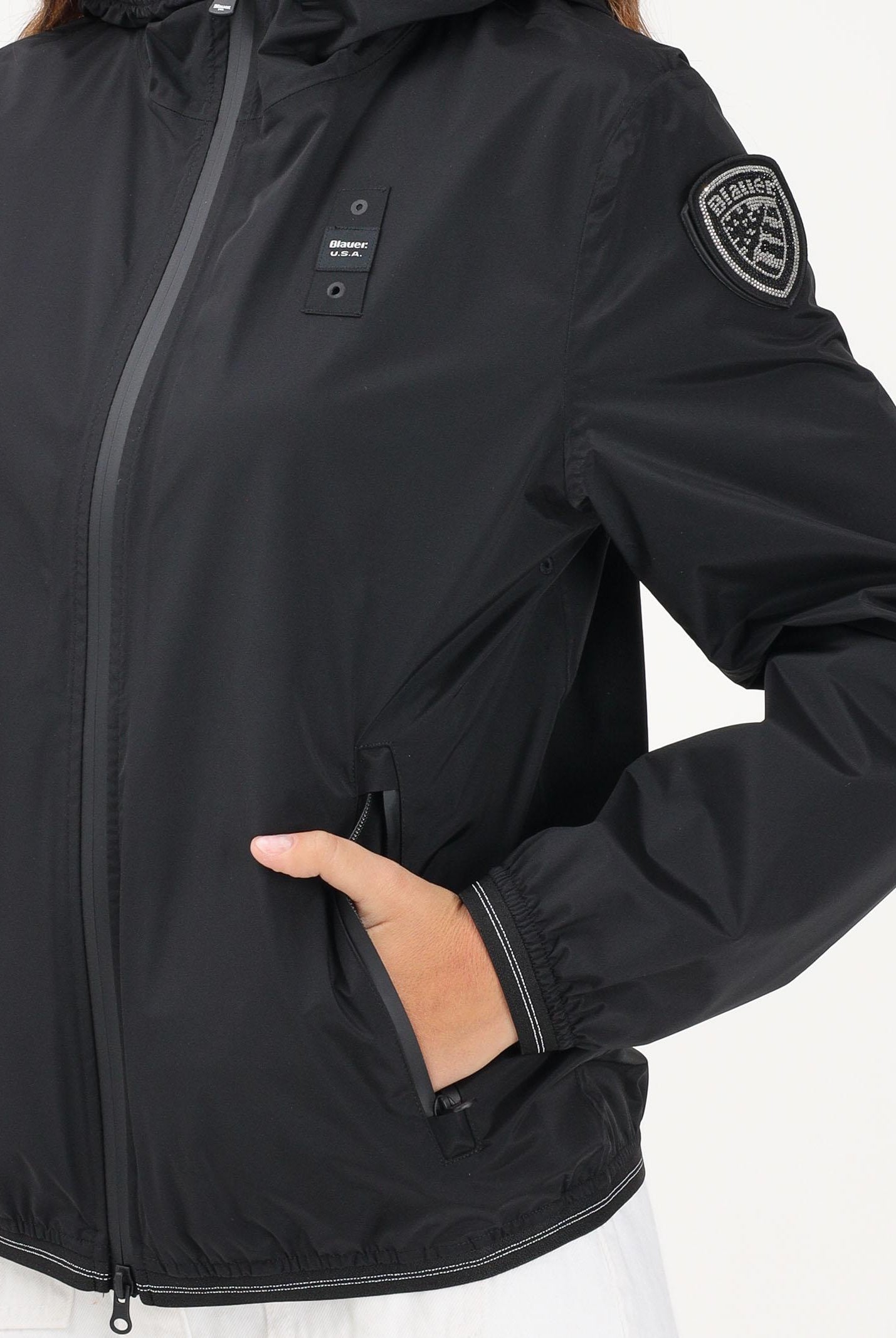 BLAUER Giacca a vento NAY nera da donna 26SBLDC11095-007110 999 BLAUER