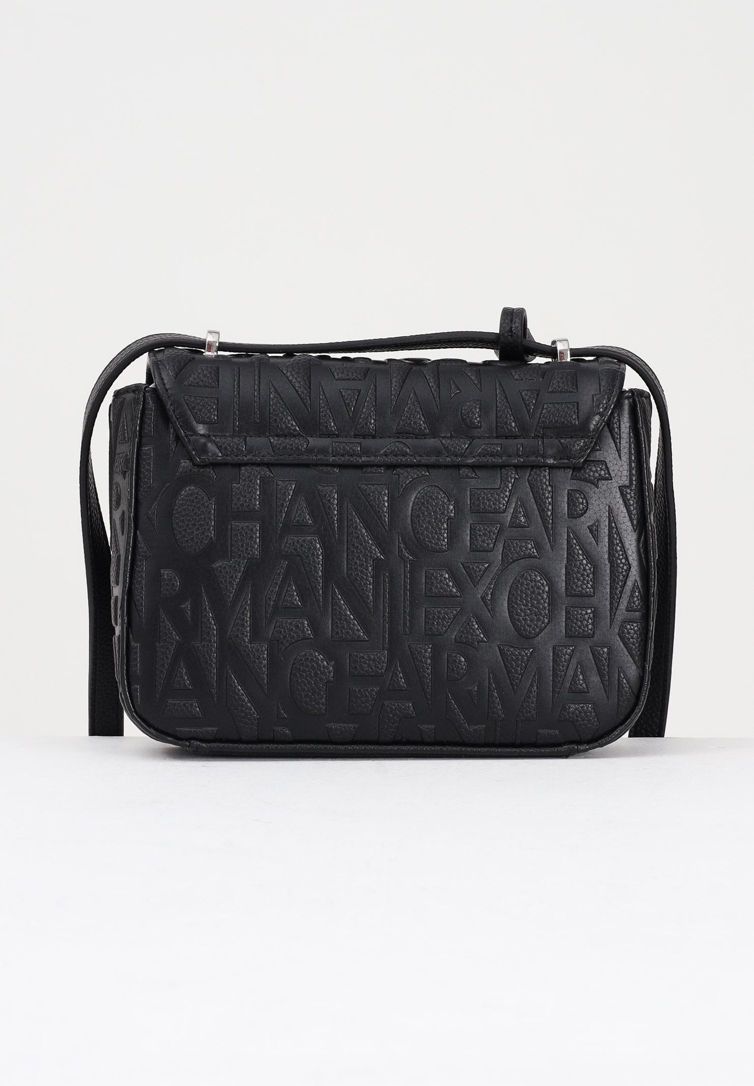 ARMANI EXCHANGE Borsa a tracolla nera da donna con logo XW001577AF15774 UC001 ARMANI EXCHANGE