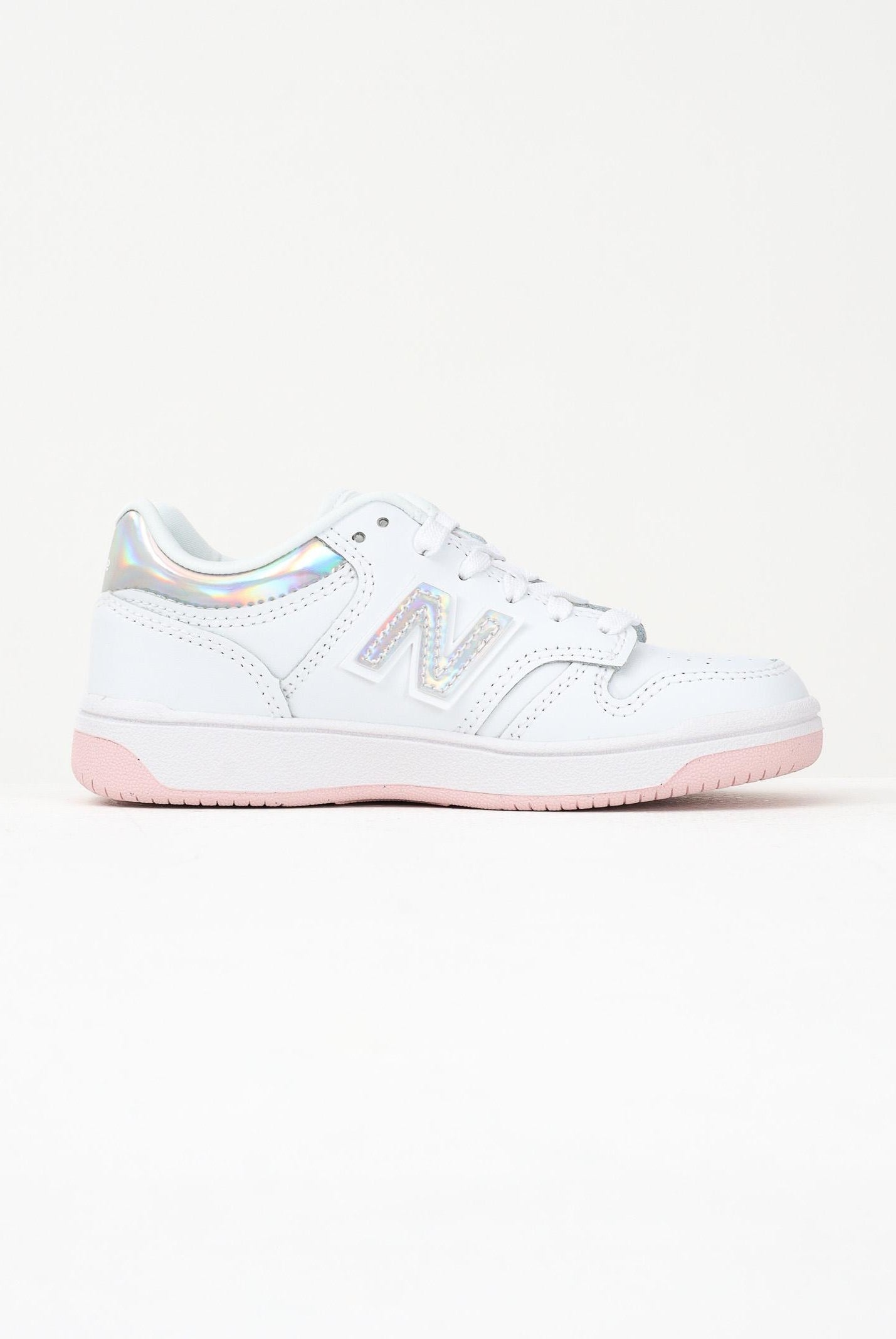 NEW BALANCE Sneakers 480 bianche da bambina PSB480KW NEW BALANCE