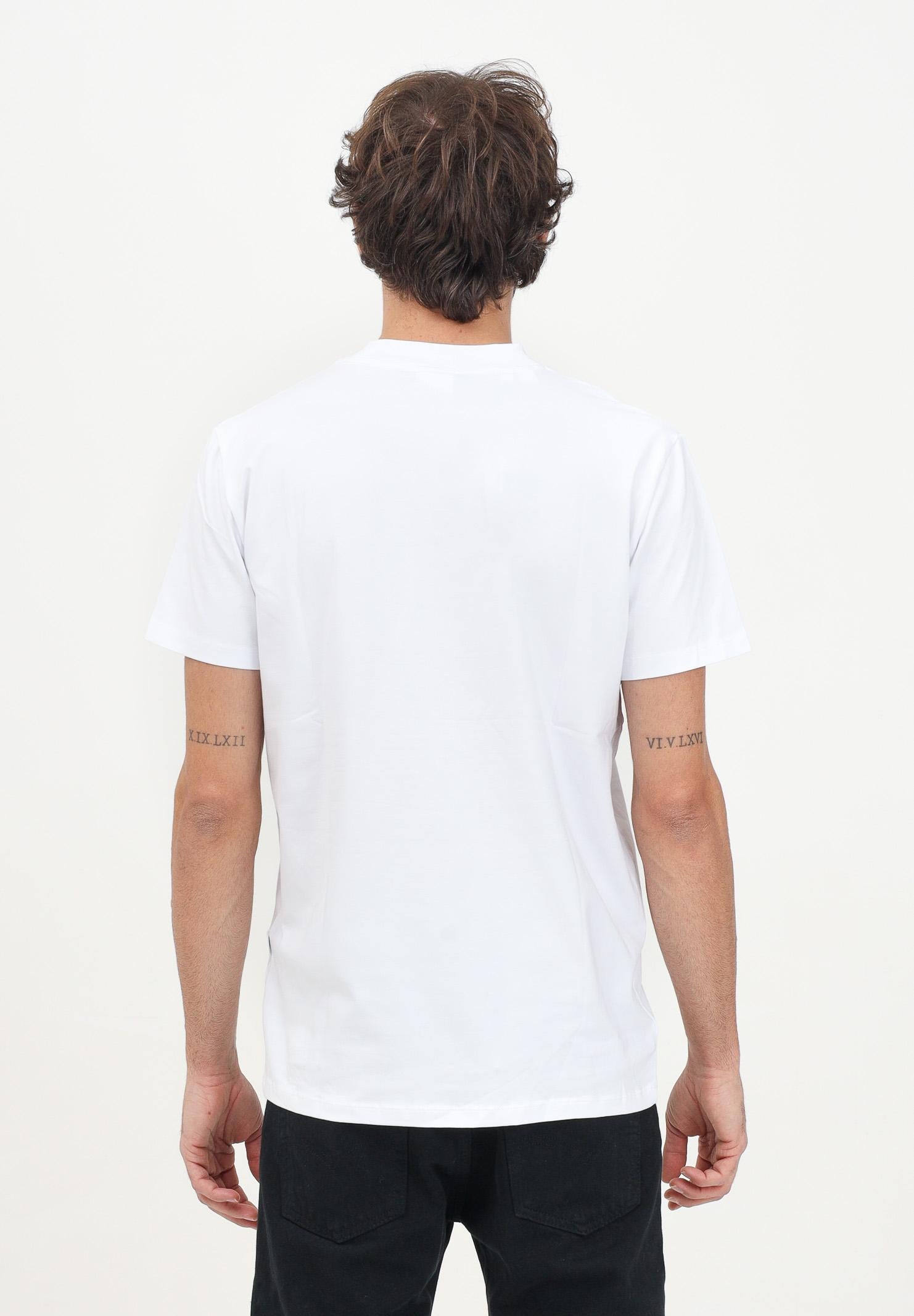 T-shirt a manica corta bianca da uomo 16091902 Bright White SELECTED HOMME
