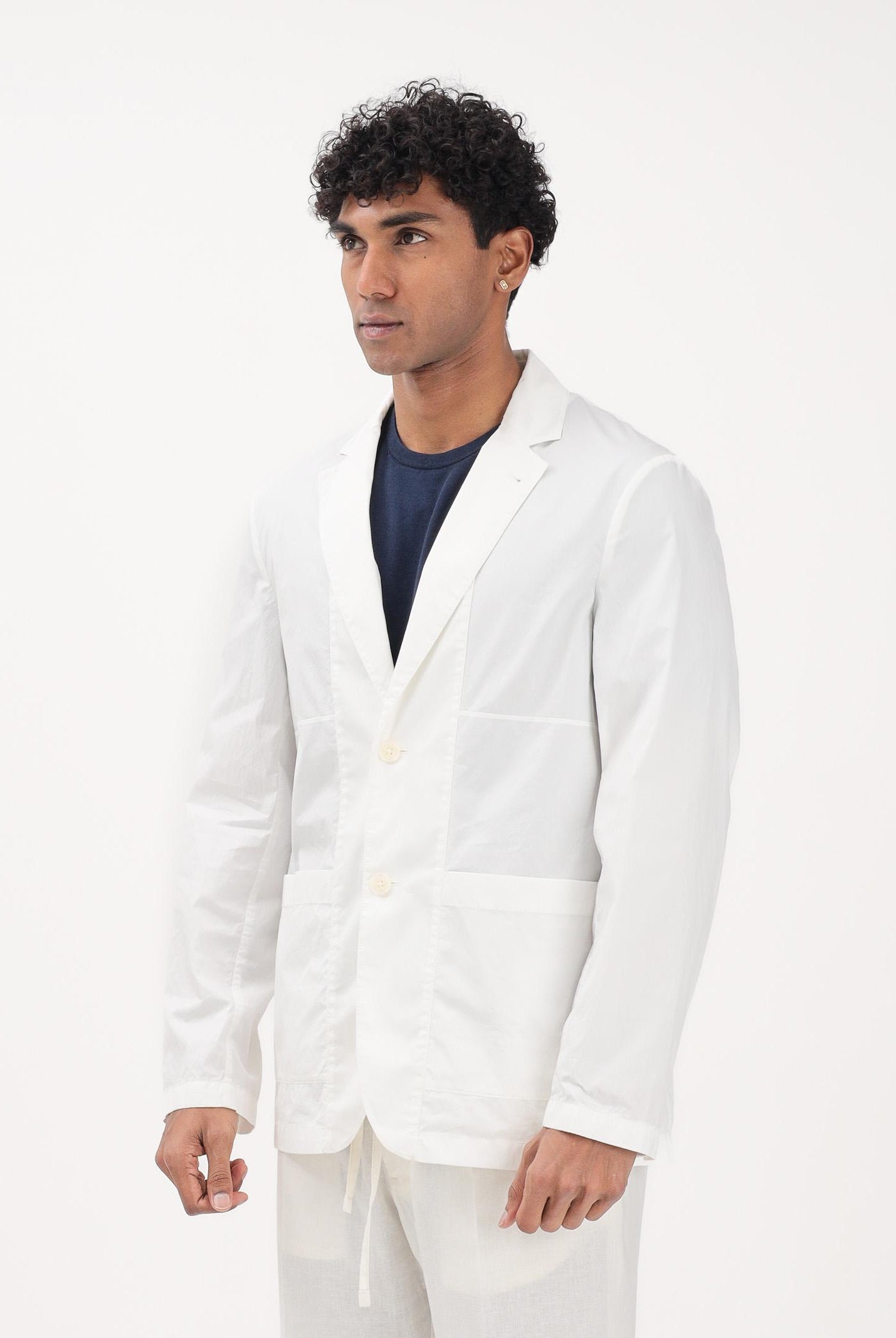 ARMANI EXCHANGE Giacca in lino bianco da uomo XM002073AF11882 U0009 ARMANI EXCHANGE