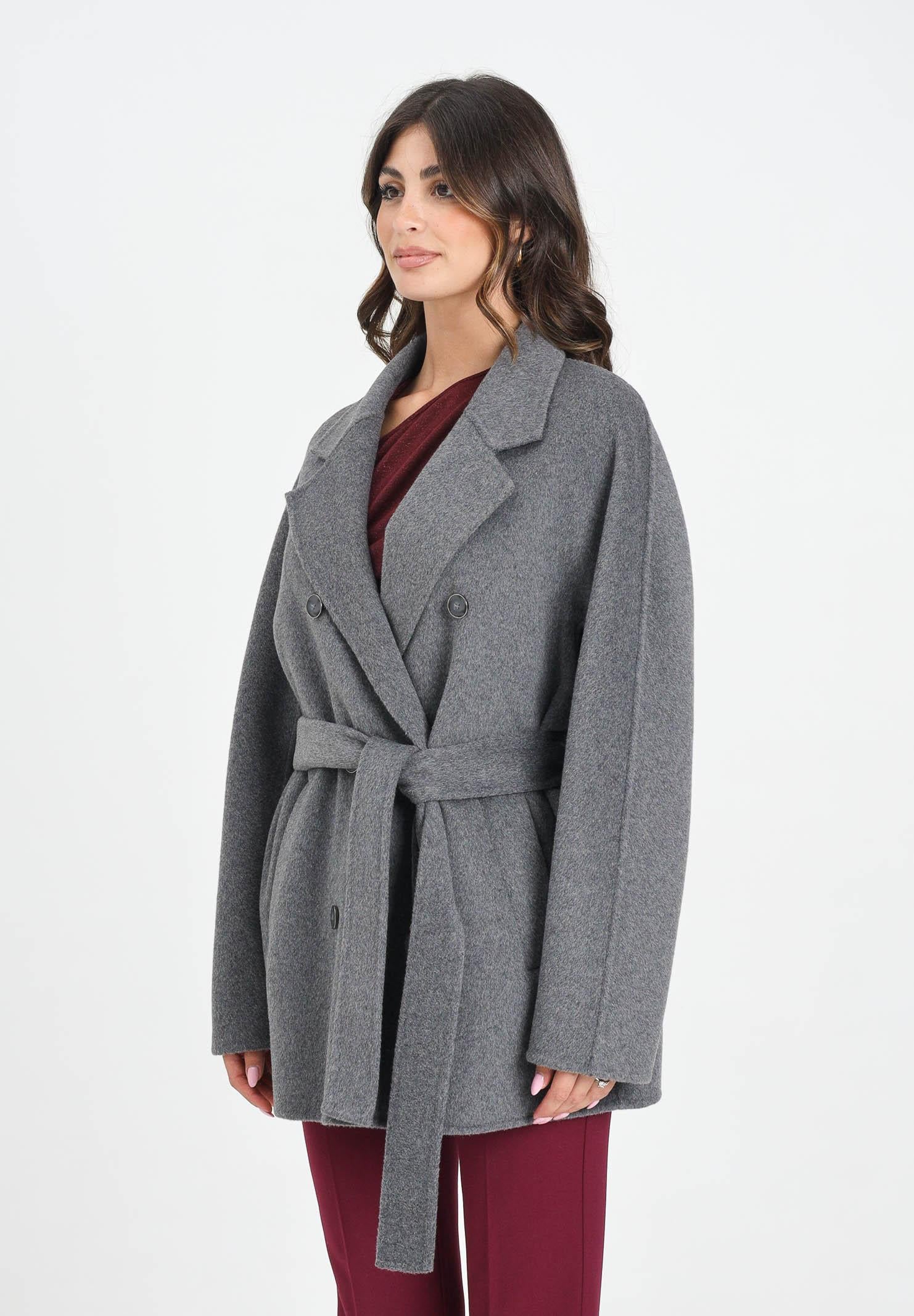 SIMONA CORSELLINI Cappotto corto grigio da donna A25CPCPV0301-C00180 V0742 SIMONA CORSELLINI