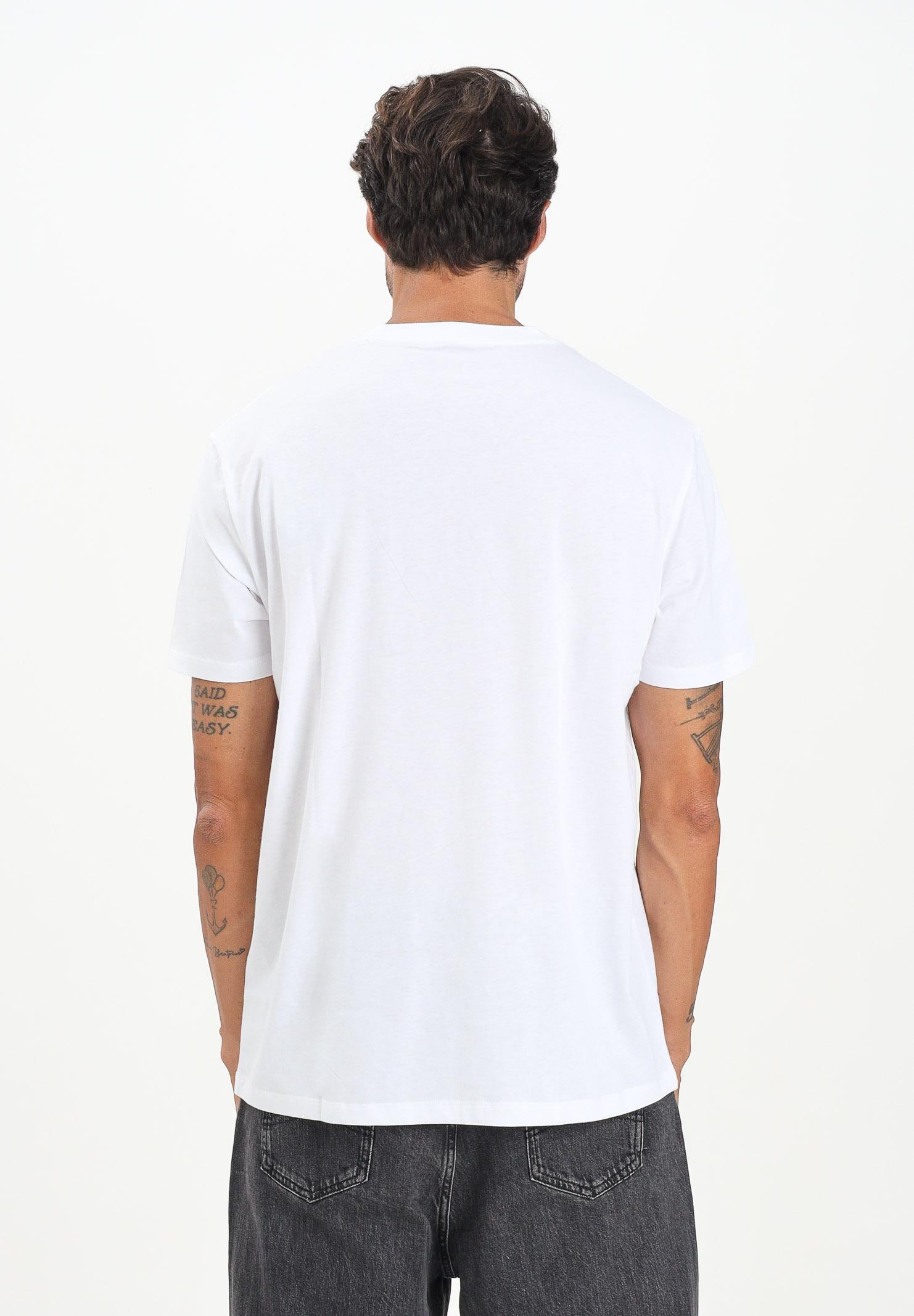 ARMANI EXCHANGE T-shirt a manica corta bianca da uomo arricchita da un piccolo logo AX XM001911AF10356 M0247 ARMANI EXCHANGE