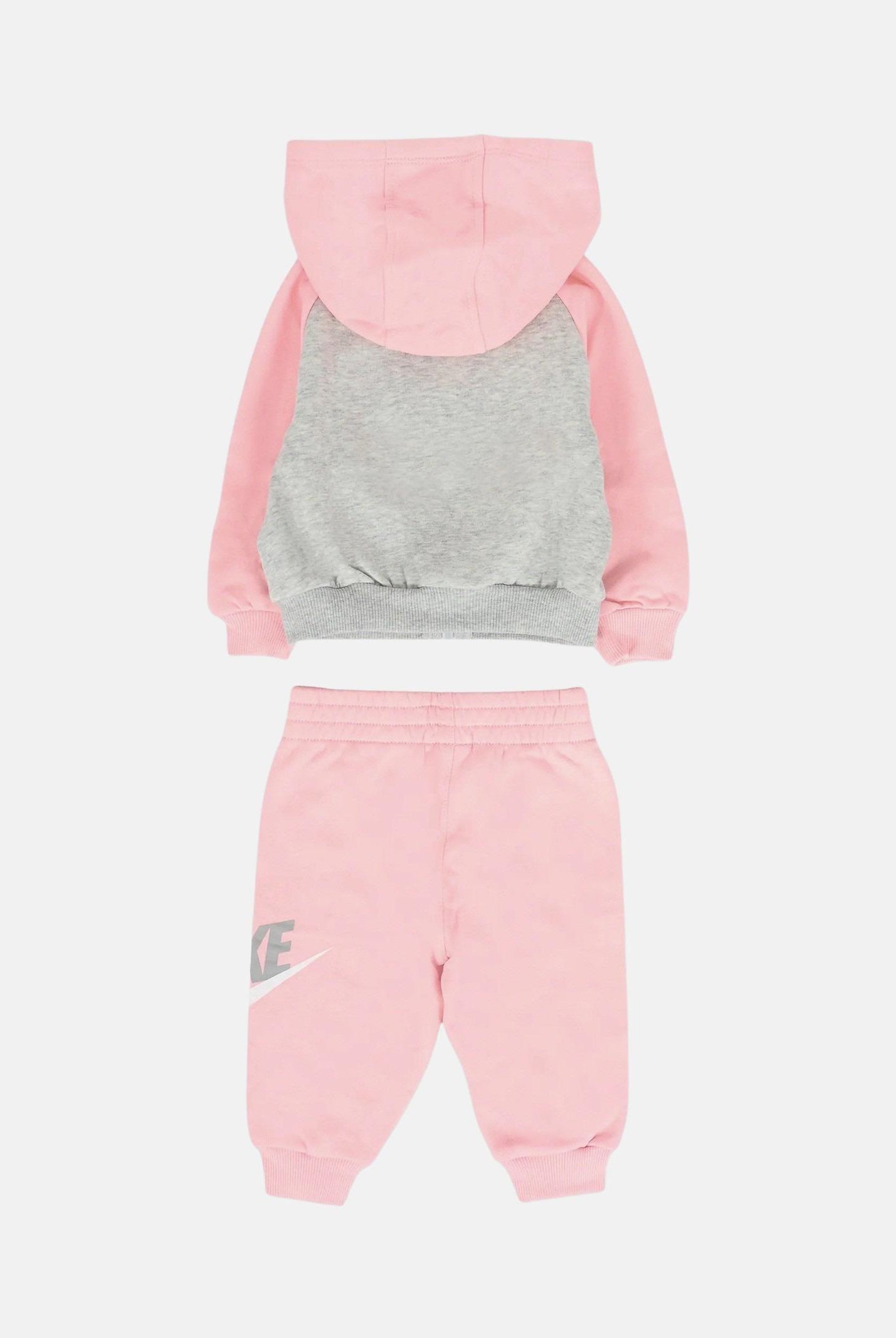 NIKE Tuta (3pz) rosa e grigio da neonato 56N341 A0W NIKE