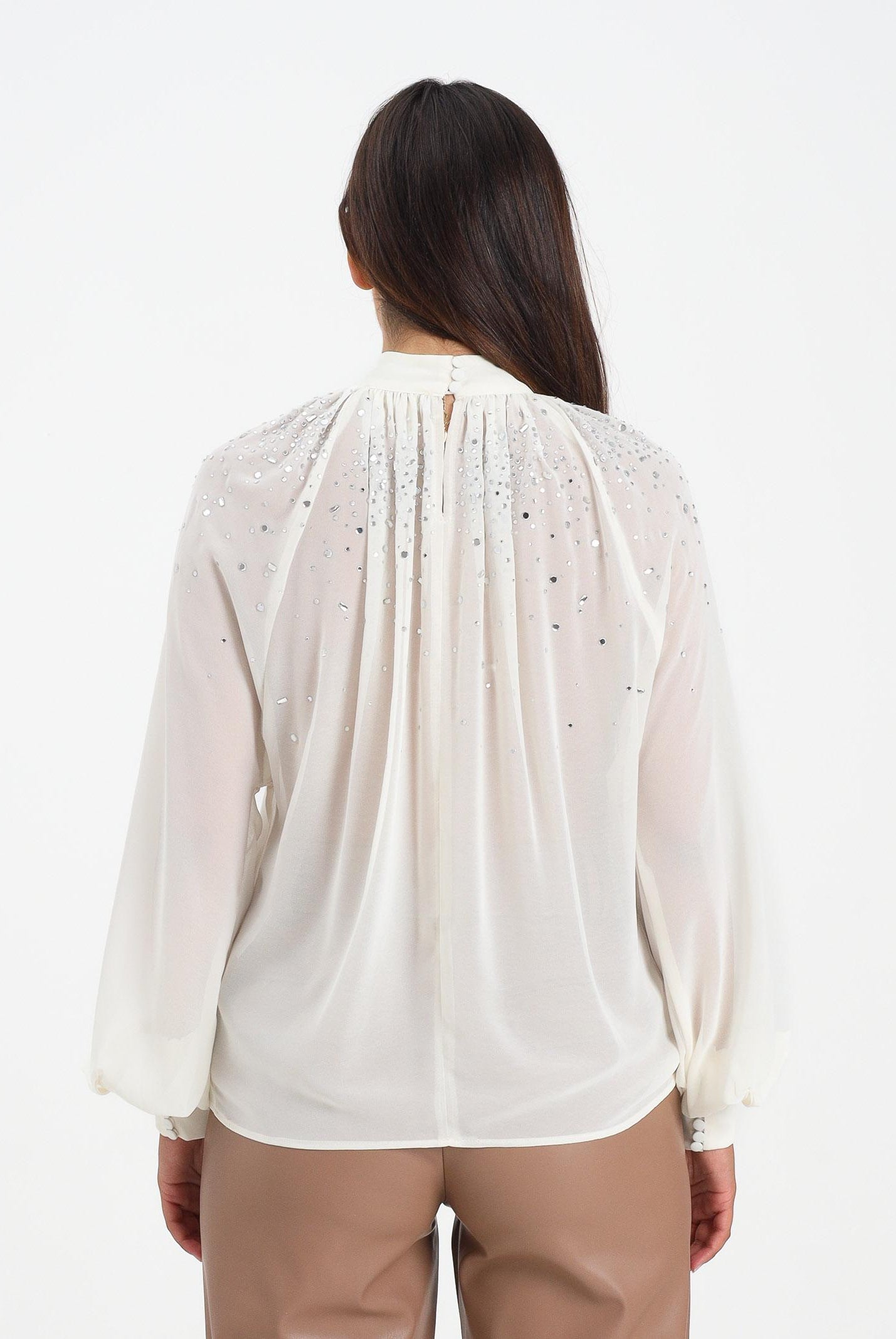 ALMA SANCHEZ Blusa Botes panna da donna AS2526030G 050 ALMA SANCHEZ