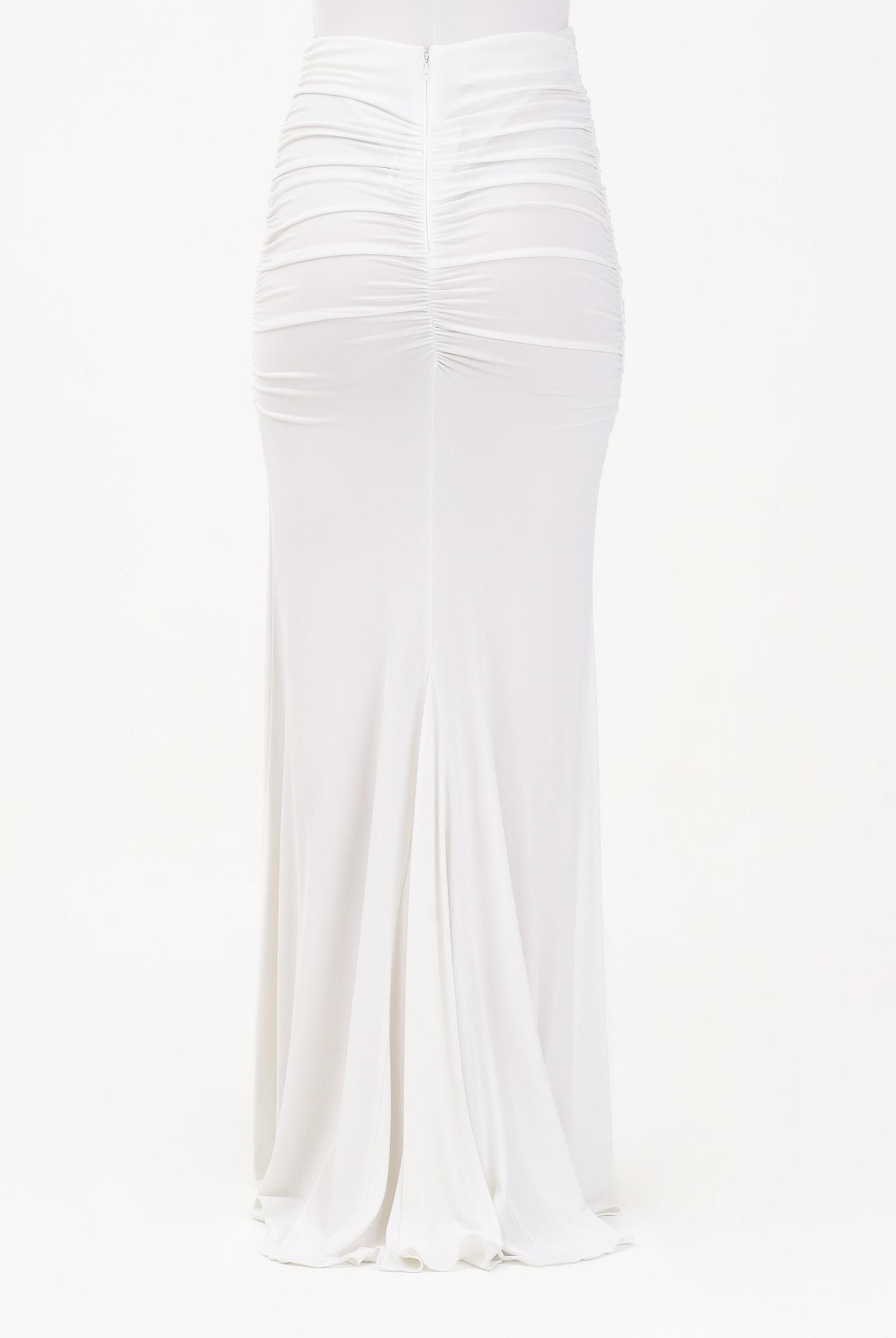 ELISABETTA FRANCHI Gonna lunga avorio da donna GO16263E2 360 ELISABETTA FRANCHI