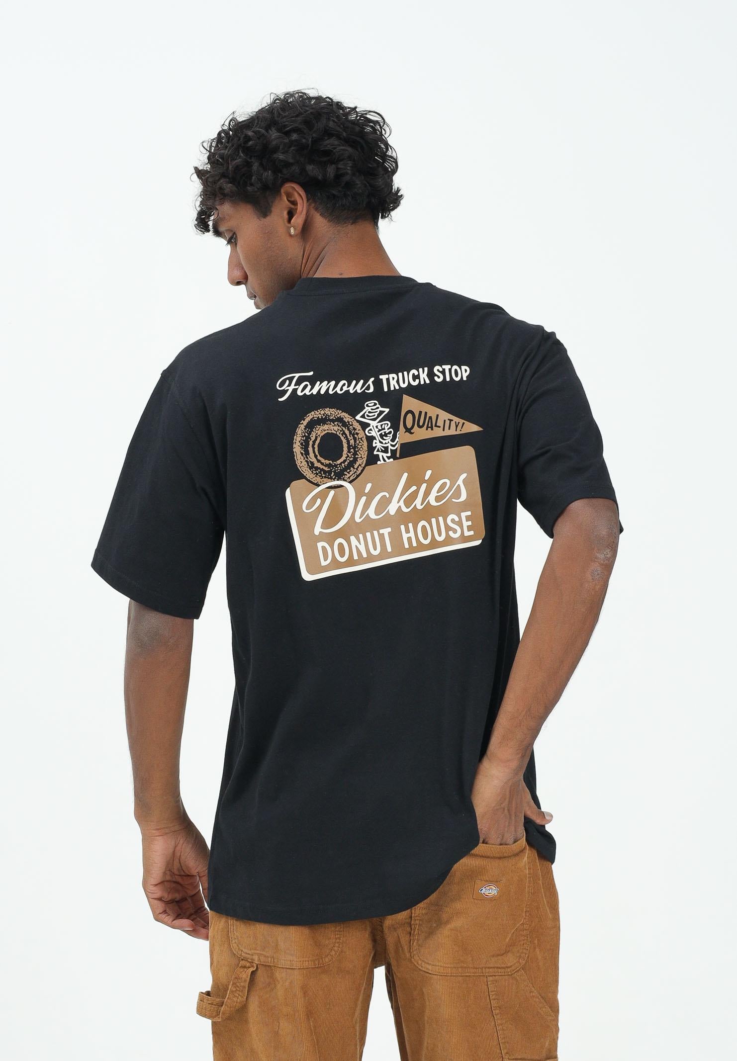 DICKIES T-shirt a manica corta Donut House nera da uomo DK0A87QNBLK1 DIckies
