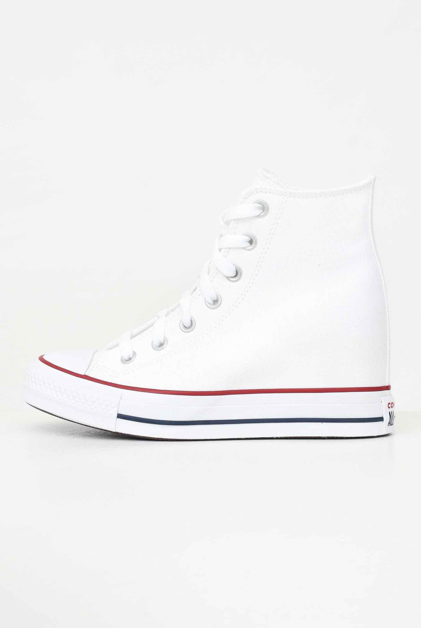 CONVERSE Sneakers Chuck Taylor All Star Wedge Platform bianche da donna A11908C CONVERSE