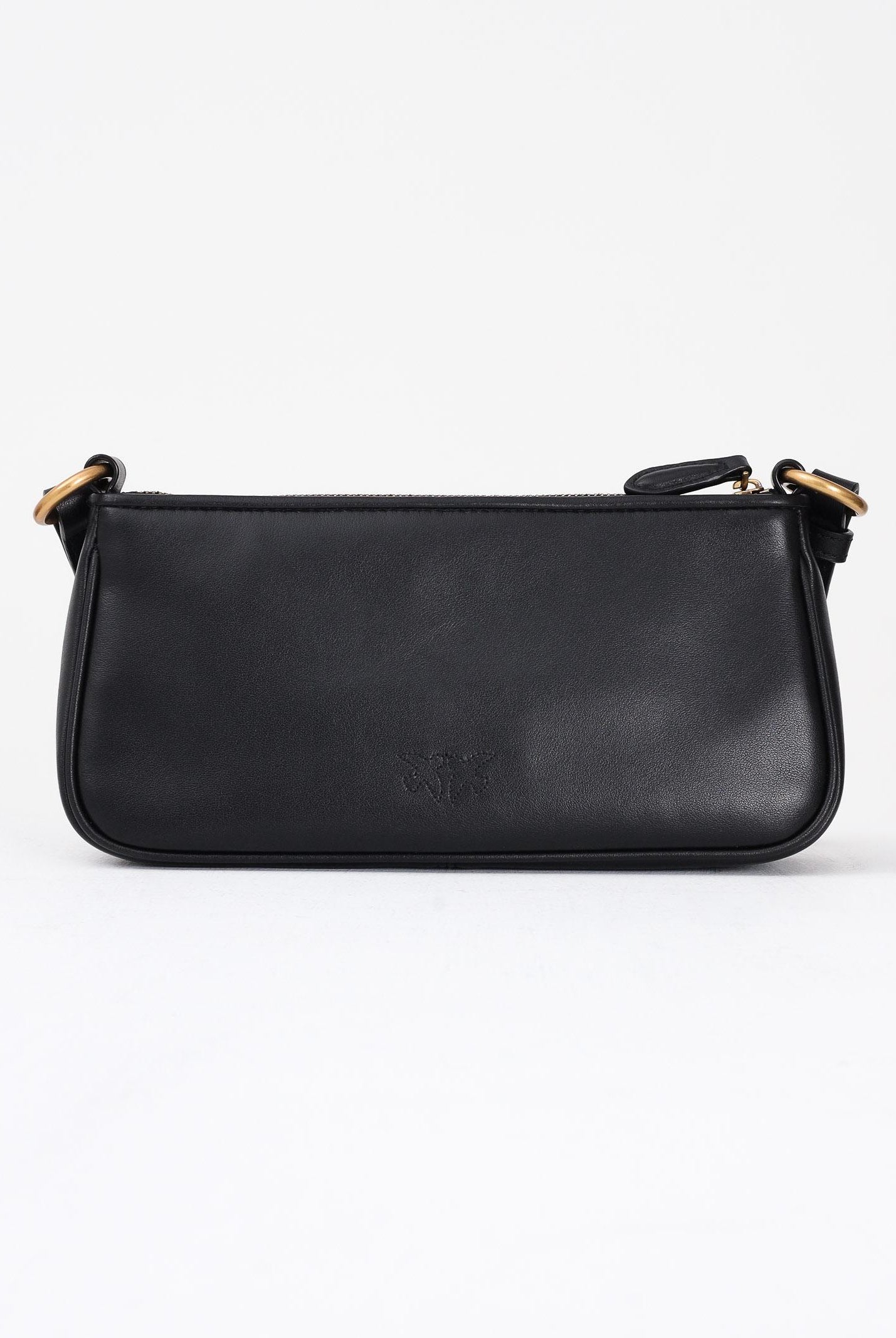 PINKO Borsa a tracolla MINI HALF MOON BAGUETTE nera da donna 105069A0QO Z99Q PINKO