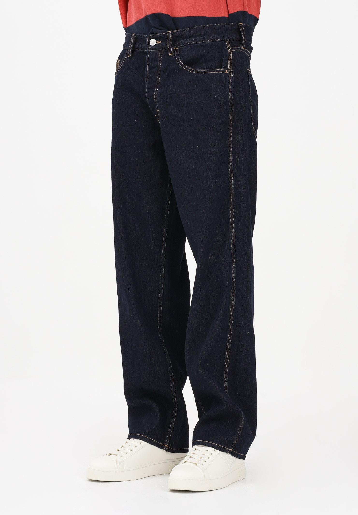 TOMMY JEANS Jeans cargo Carpenter Jaimie in denim blu scuro da uomo DM0DM22276 1BK TOMMY JEANS