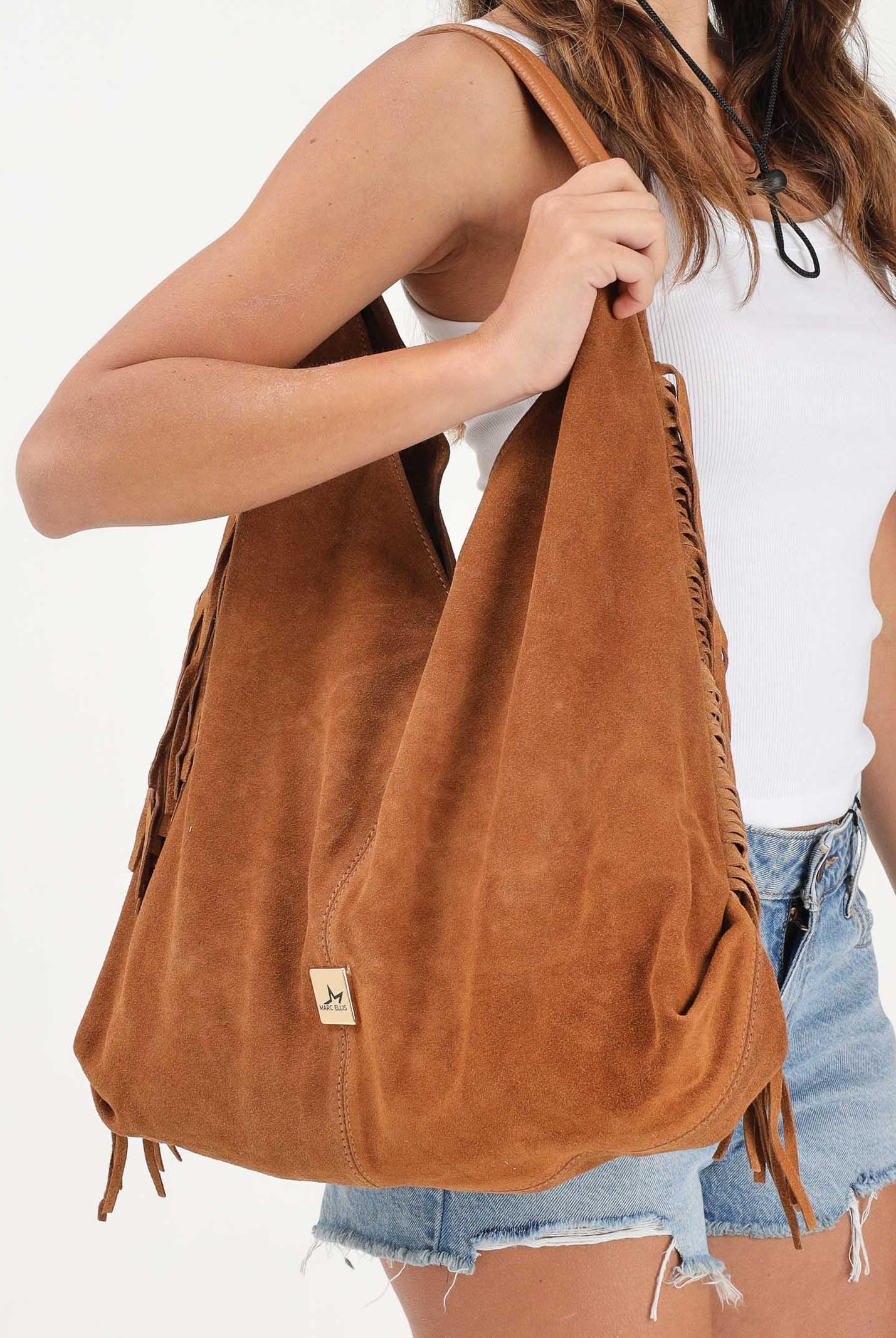 MARC ELLIS Shopper REANNA-M-CM-FR cuoio da donna REANNA-M-CM-FR TAGO MARC ELLIS