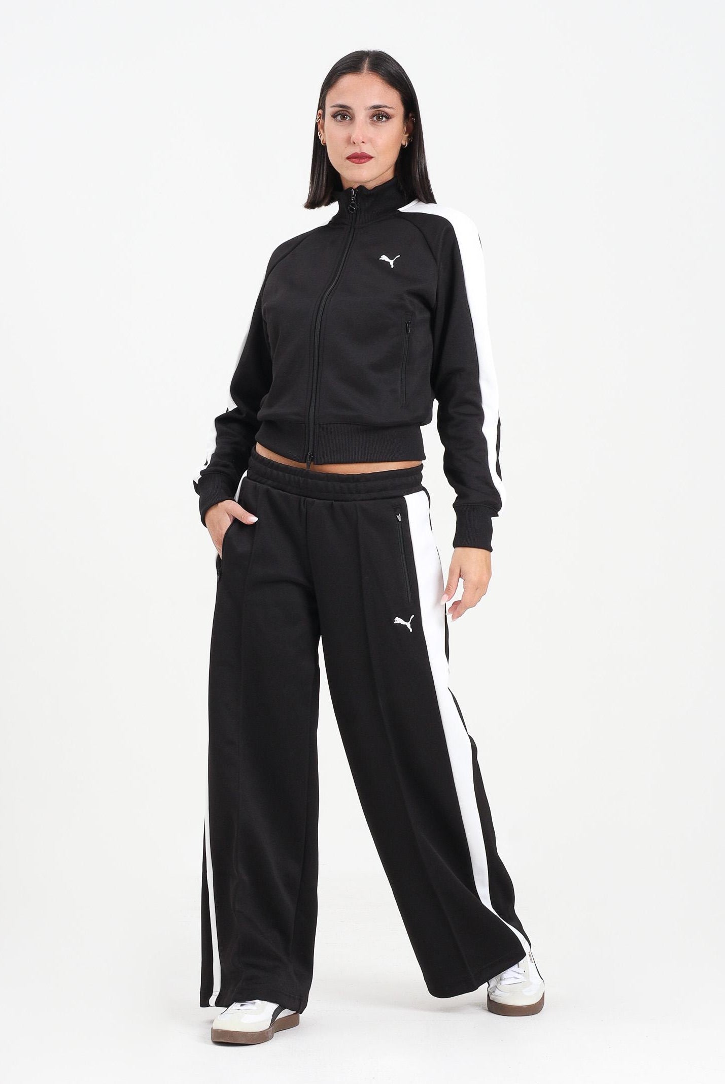 PUMA Pantalone sportivo T7 nero da donna 629803 01 PUMA