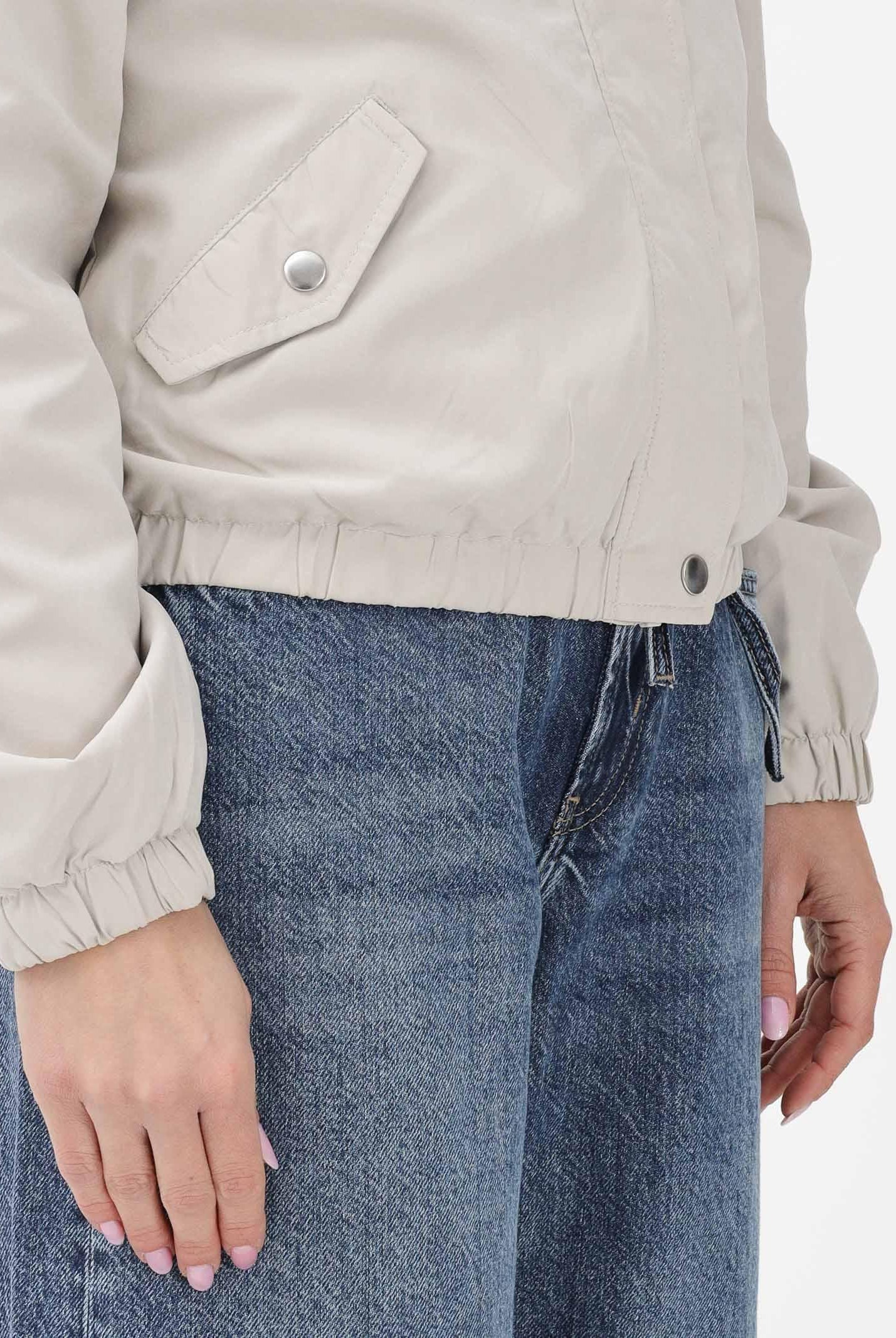 JDY Giacca a vento beige da donna 15236012 MOWI JDY