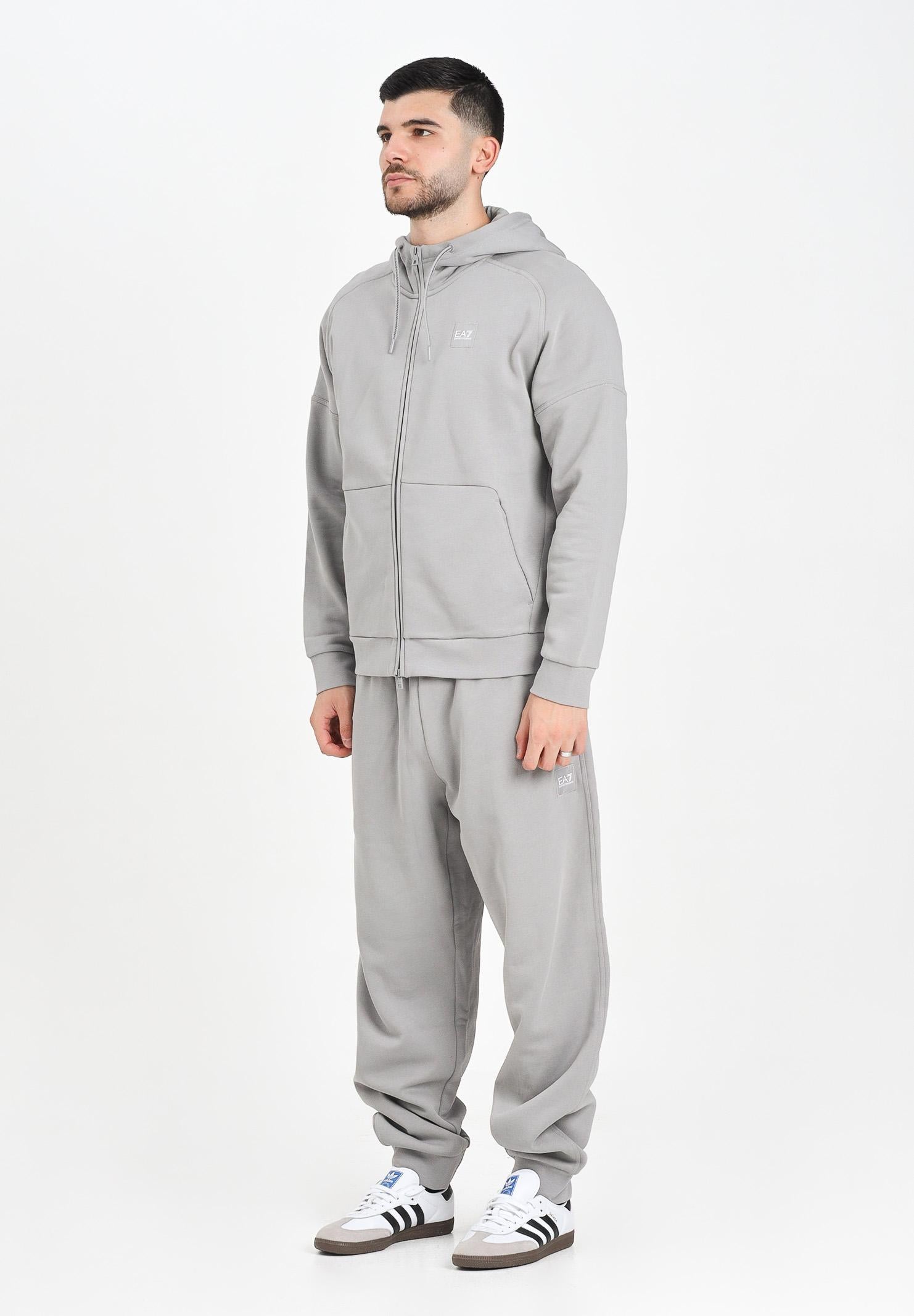 EA7 Tuta grigia da uomo con logo 7M000914AF10377 M8049 EA7