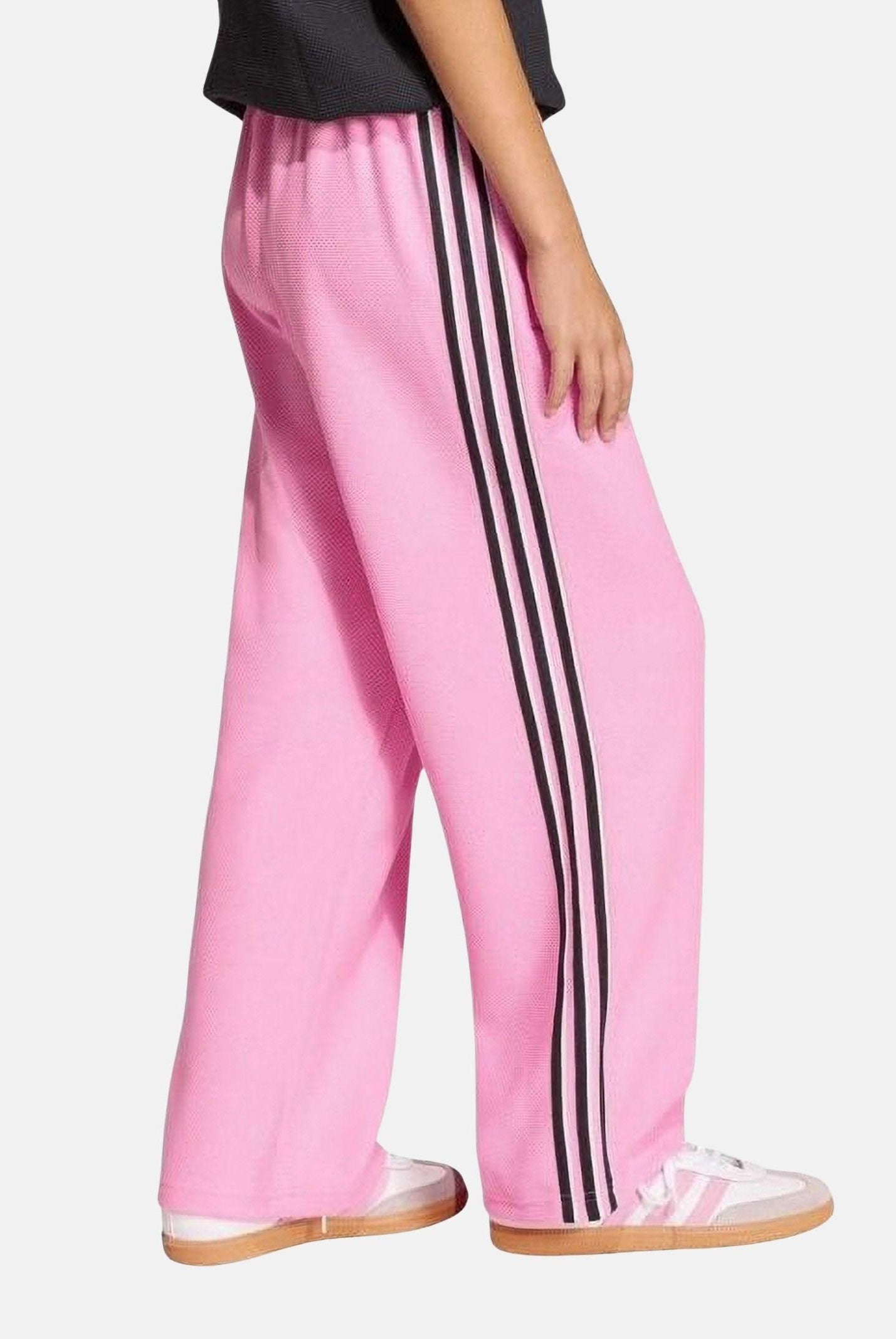 ADIDAS ORIGINALS Pantalone sportivo Firebird Loose Double Knit rosa da bambina KD7826 . ADIDAS ORIGINALS