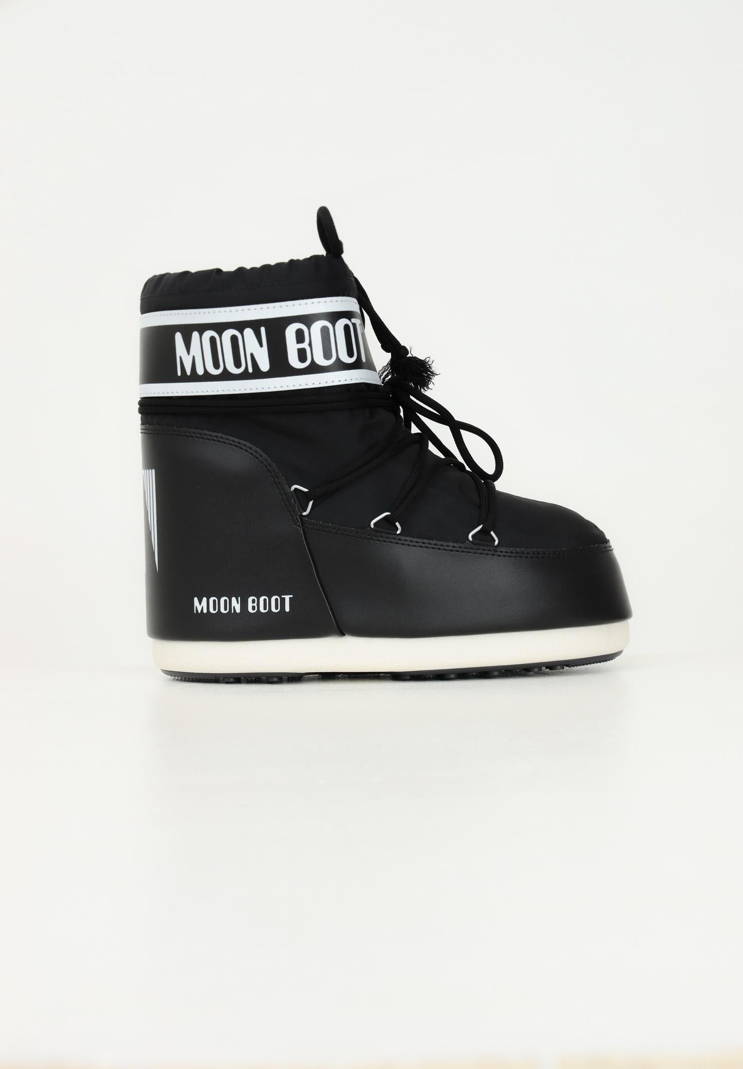 MOON BOOT Stivali da neve ICON LOW nero per uomo e donna 80D1409340 N001 MOON BOOT