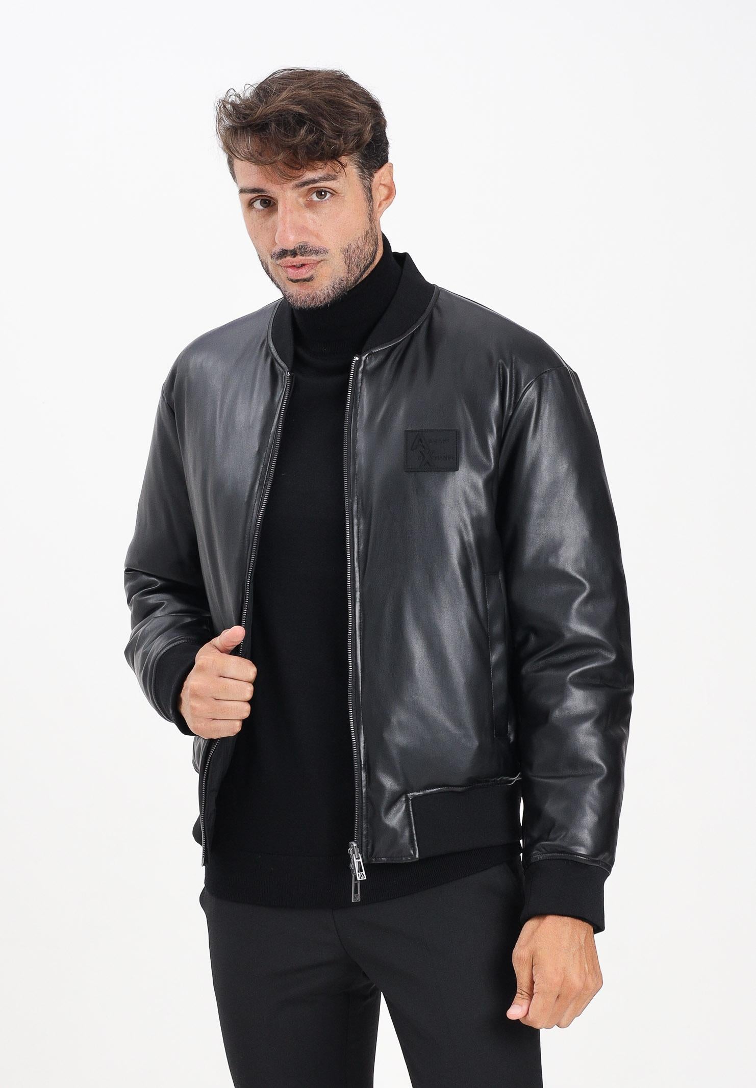 ARMANI EXCHANGE Bomber reversibile nero da uomo XM001104AF16647 UC001 ARMANI EXCHANGE