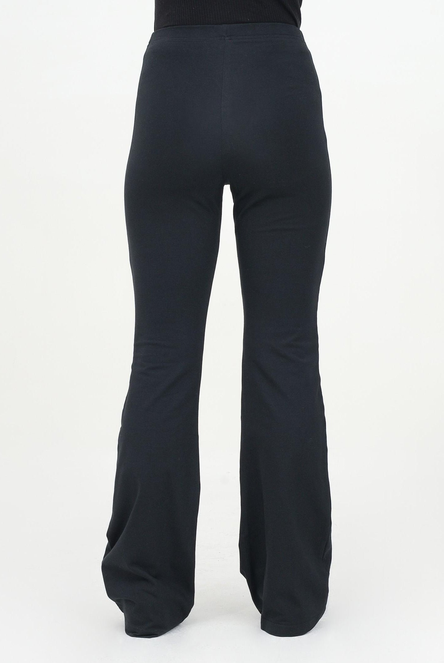 ADIDAS PERFORMANCE Leggings sportivo Essentials Small Logo Flared nero da donna JD9961 . ADIDAS PERFORMANCE