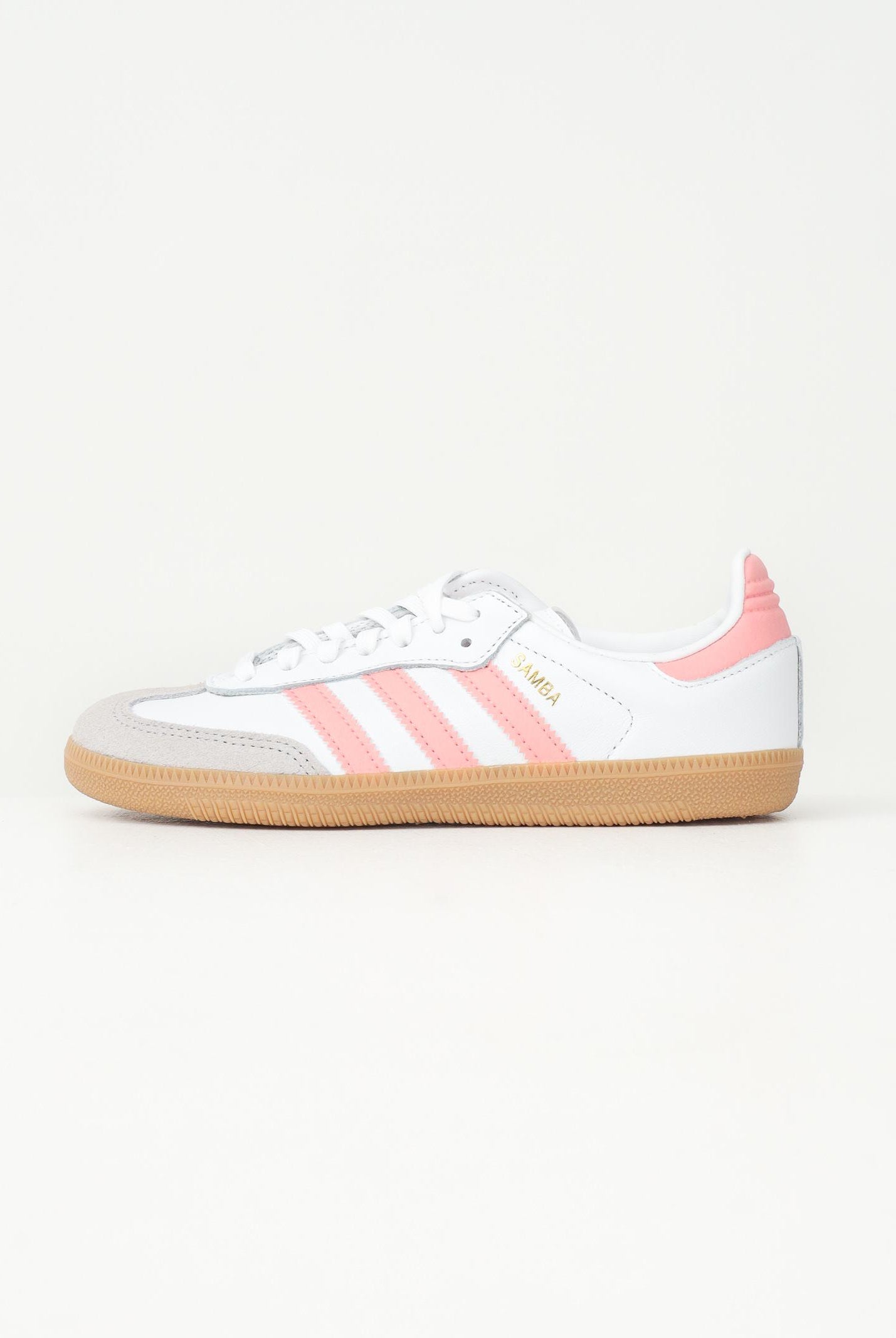 ADIDAS ORIGINALS Sneakers Samba OG bianche e rosa da bambina JP5484 ADIDAS ORIGINALS