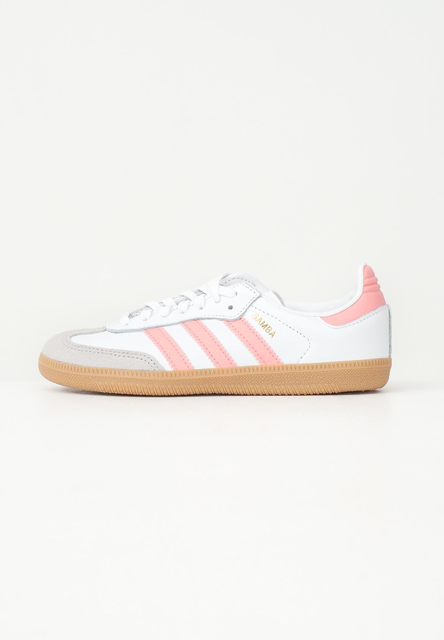 ADIDAS ORIGINALS Sneakers Samba OG bianche e rosa da bambina JP5484 ADIDAS ORIGINALS