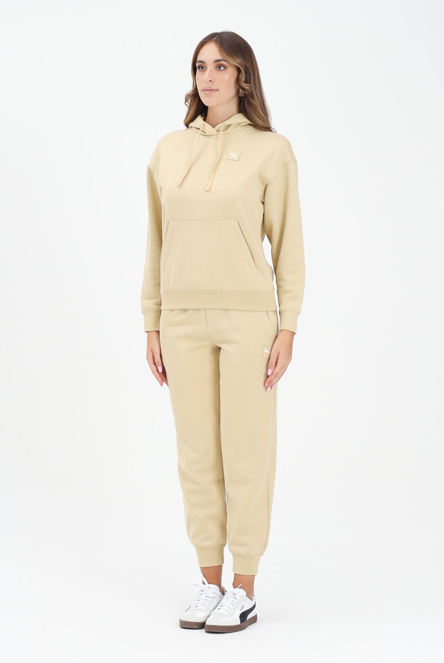 PUMA Tuta Loungewear beige da donna 689346 83 PUMA