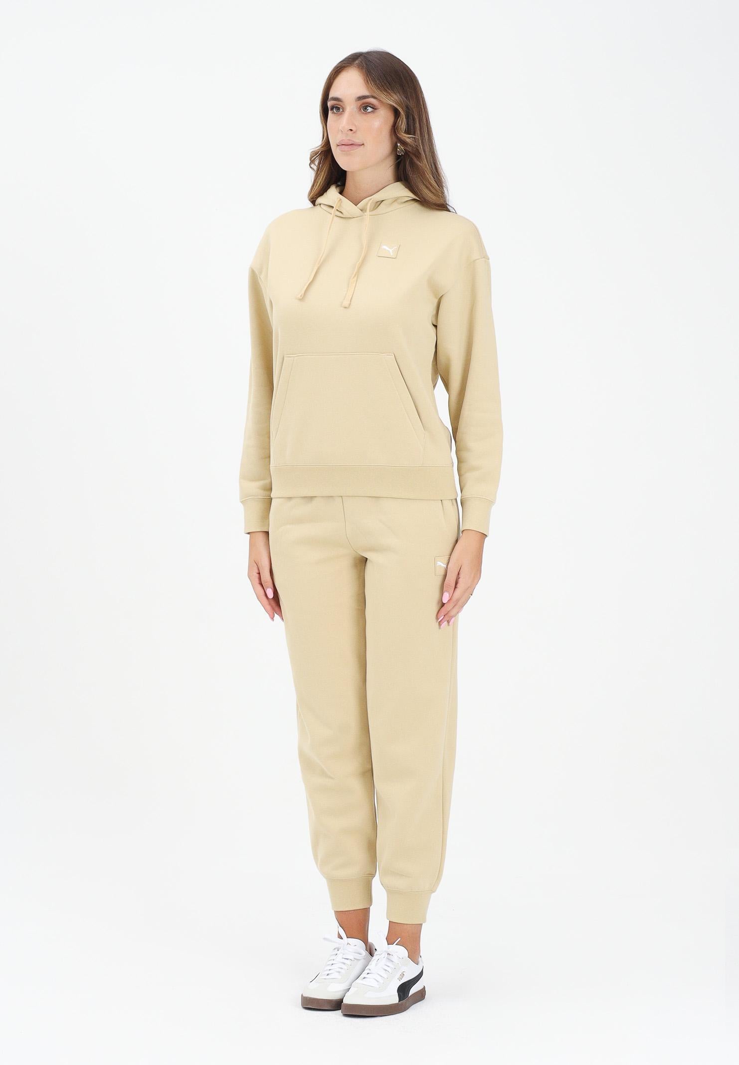 PUMA Tuta Loungewear beige da donna 689346 83 PUMA