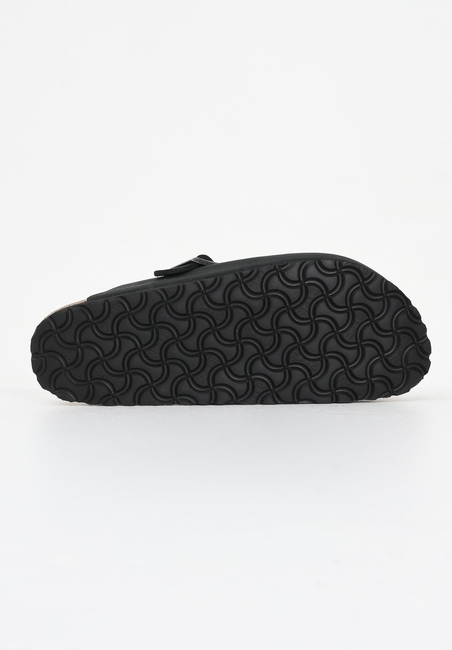 BIRKENSTOCK Ciabatte Boston nere per uomo e donna 059463 . BIRKENSTOCK