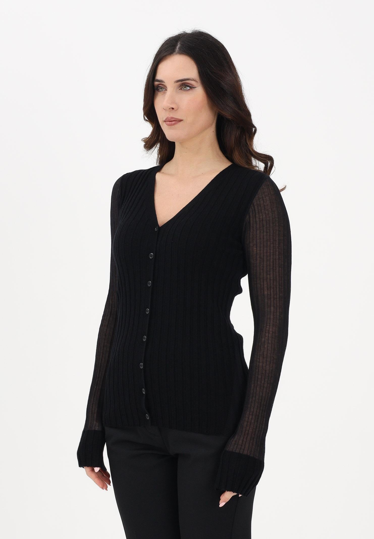 PINKO Cardigan CALDO nero da donna 106321A34B Z99 PINKO