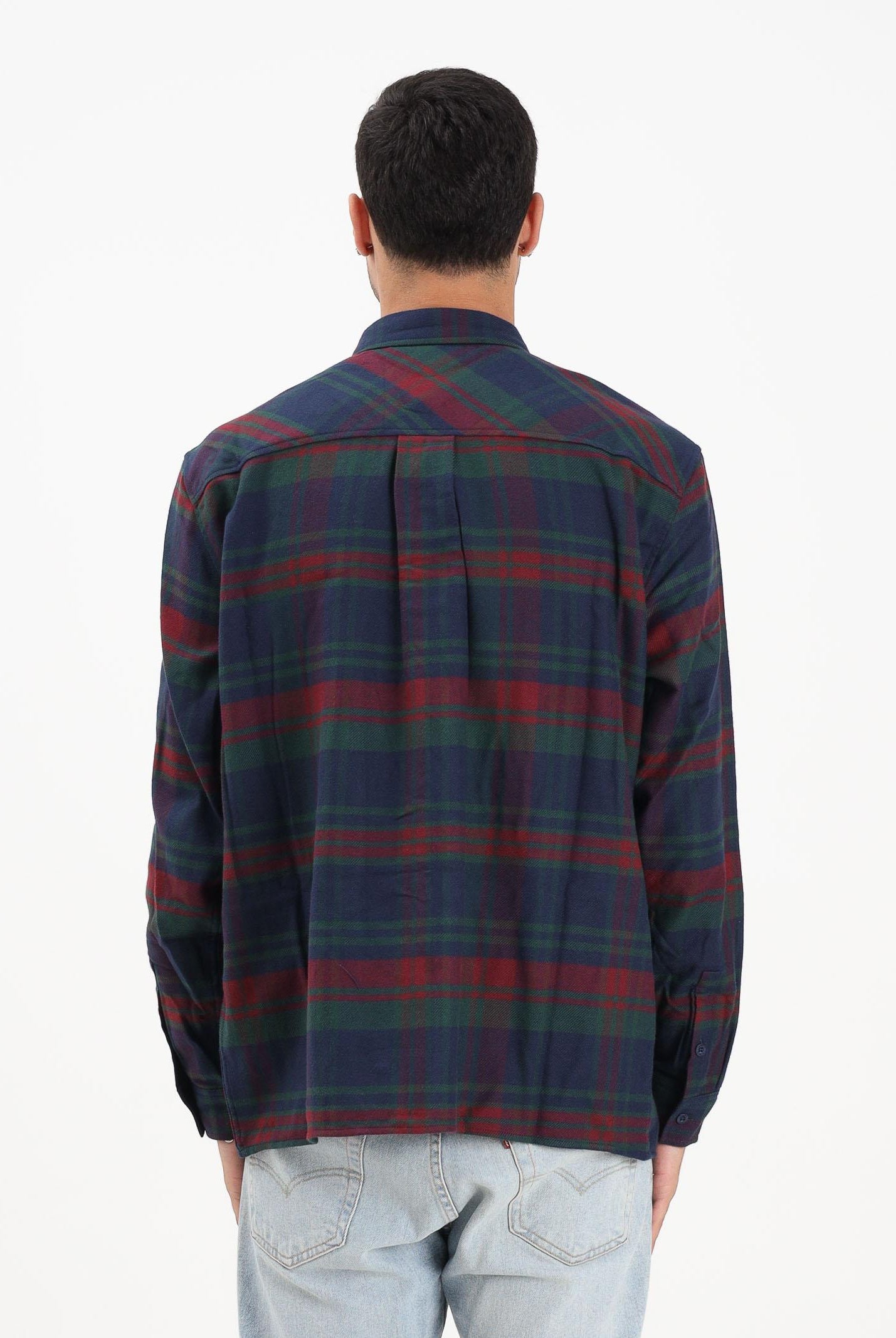 NEW ERA Camicia New York Yankees MLB Check blu da uomo 60758729 NEW ERA