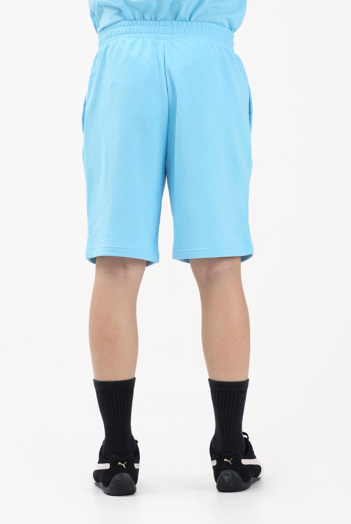 PUMA Shorts sportivo Essentials azzurro da uomo 684715 45 PUMA