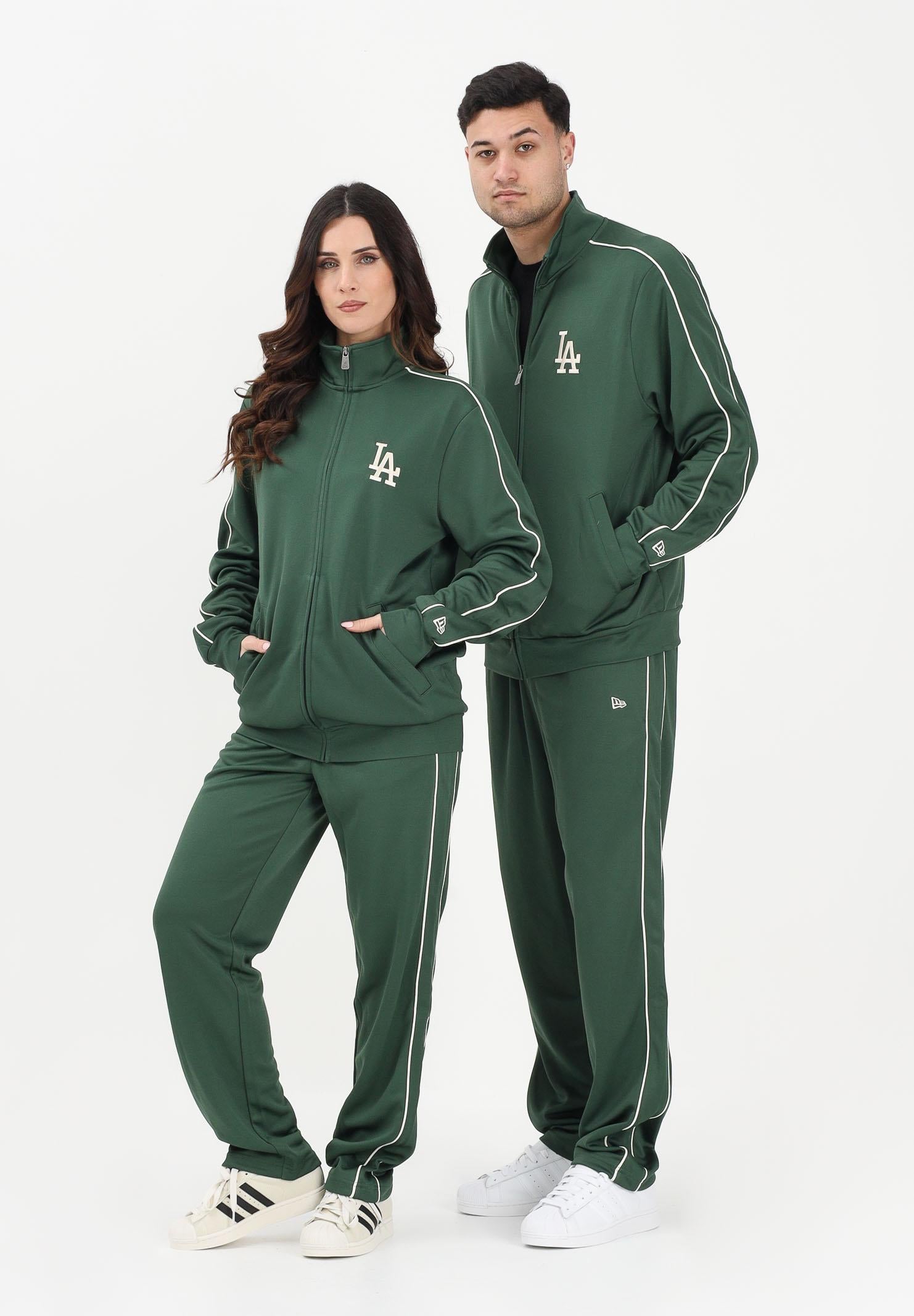 NEW ERA Pantalone sportivo LA Dodgers MLB Piping verde per uomo e donna 60771581 . NEW ERA